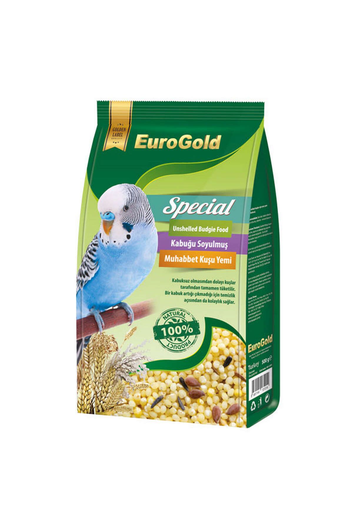 EuroGold Special Kabuksuz Muhabbet Kuşu Yemi 500gr 639140