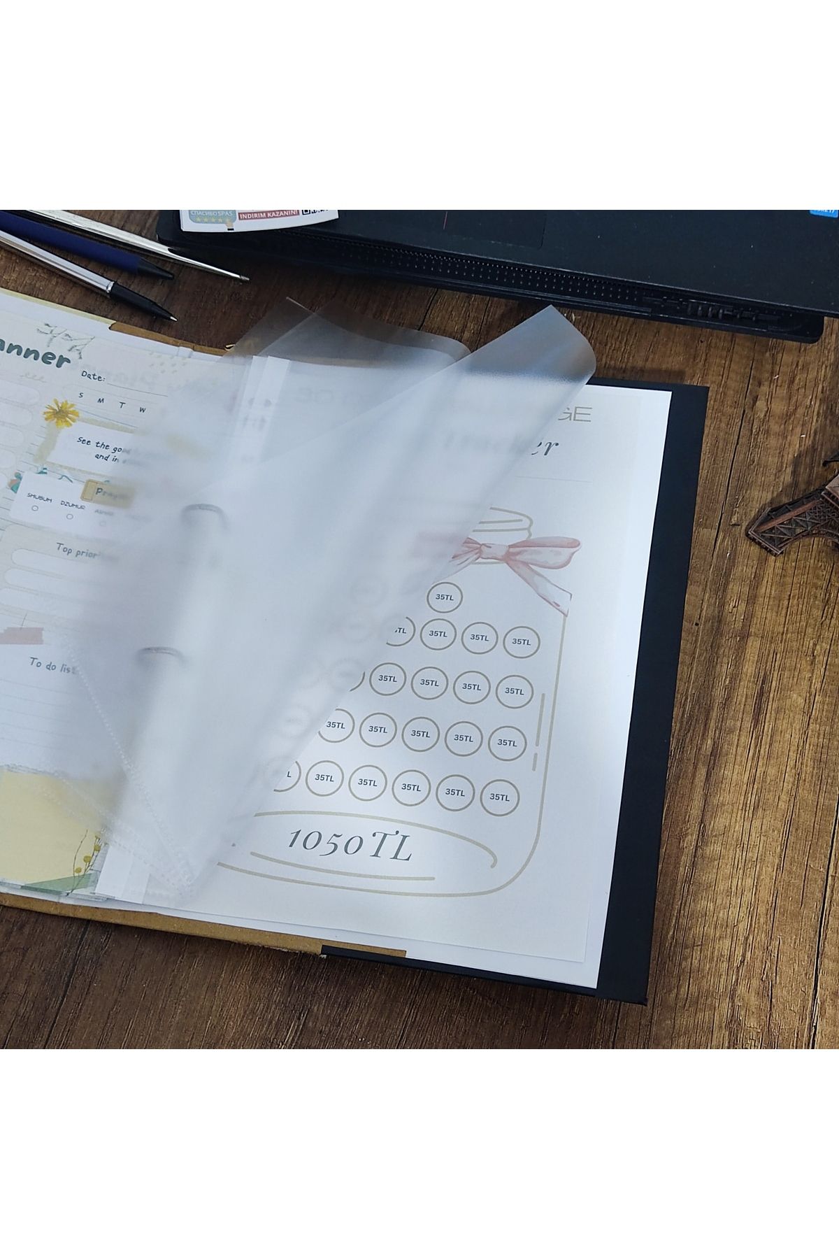 Design Show-Handmade, Multi-Purpose Luxury Folder for Students and Business, Writable and Erasable Board Design 2