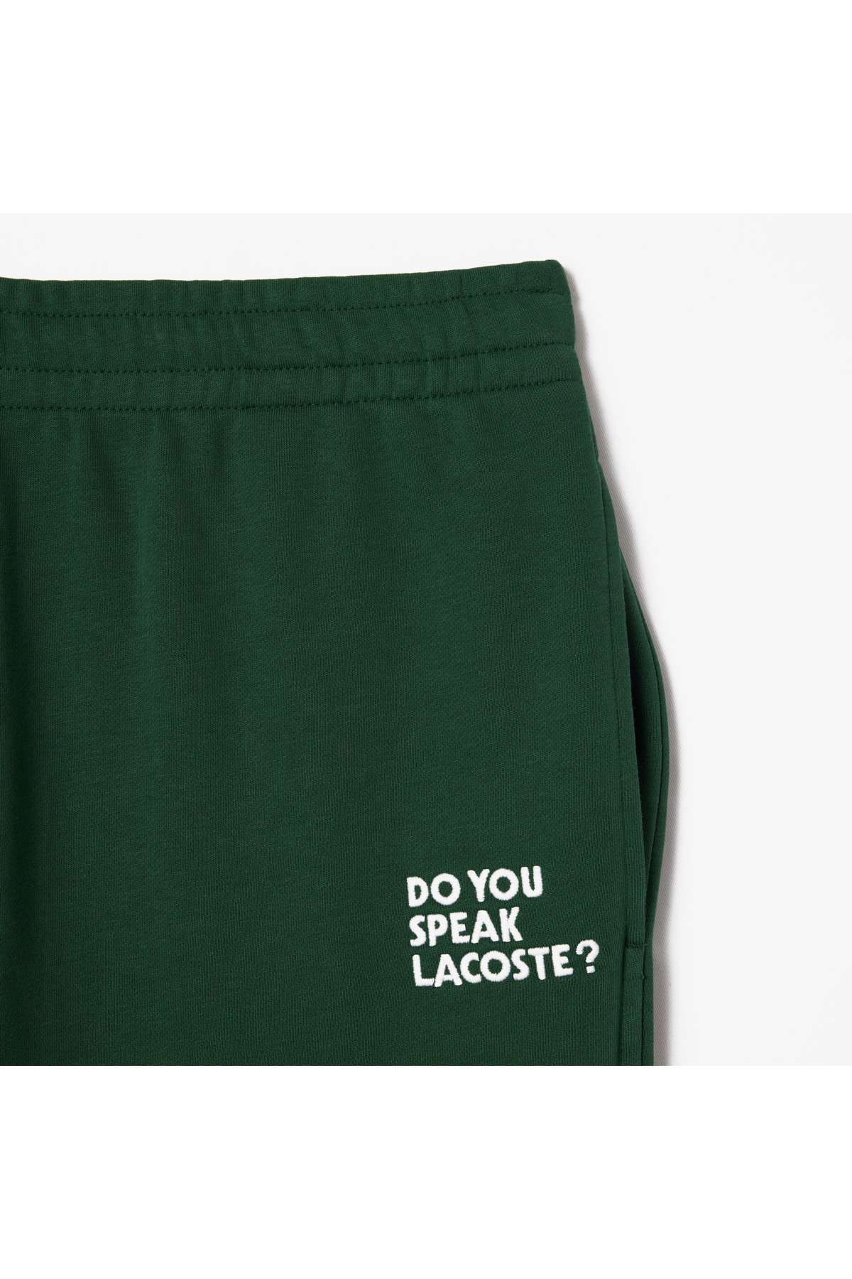 Lacoste Unisex Relaxed Fit Yeşil Eşofman Altı görsel 6