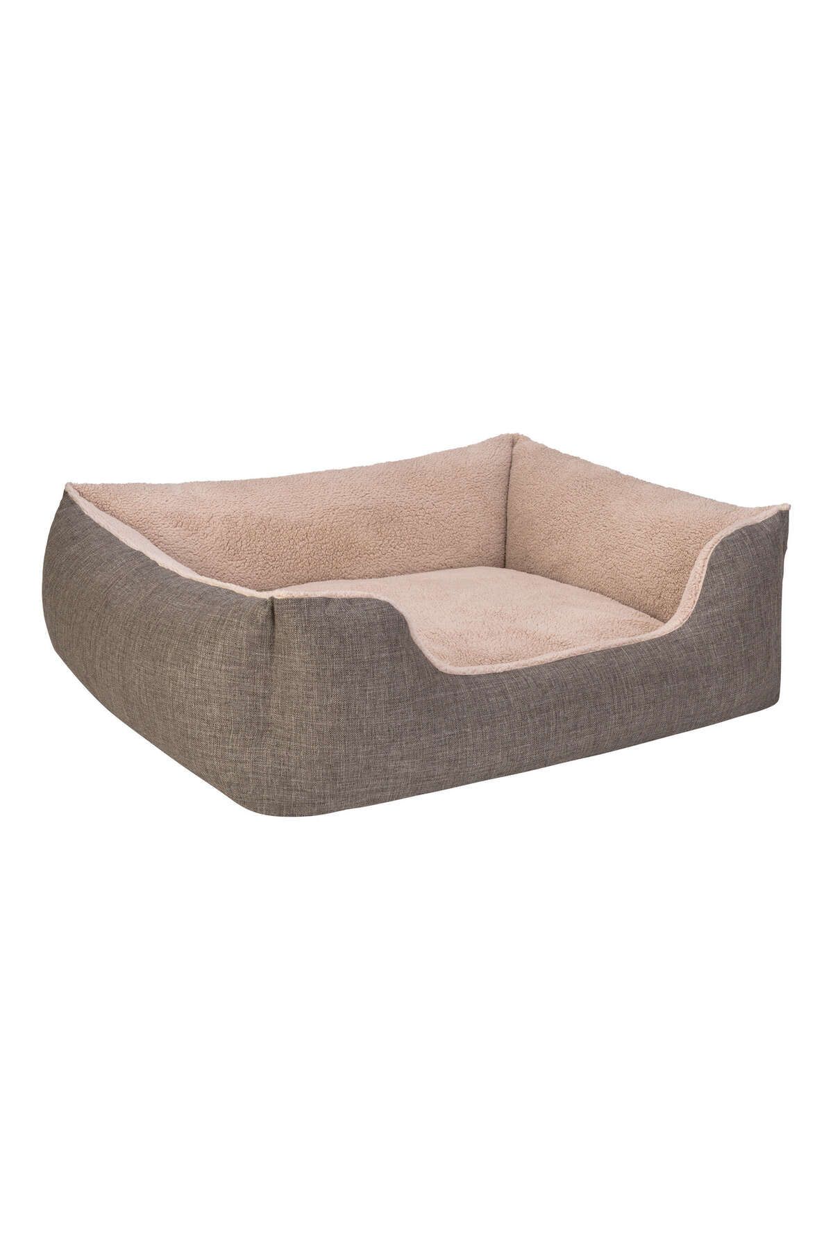 Pet Comfort-Varro Echo Brown-Beige Dog Bed - L 85X105Cm 533132 2