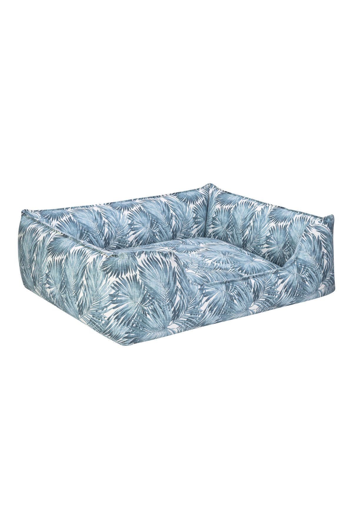 Pet Comfort-Blue-White Alpha Merta Dog Bed - L 85X105Cm 639140 2