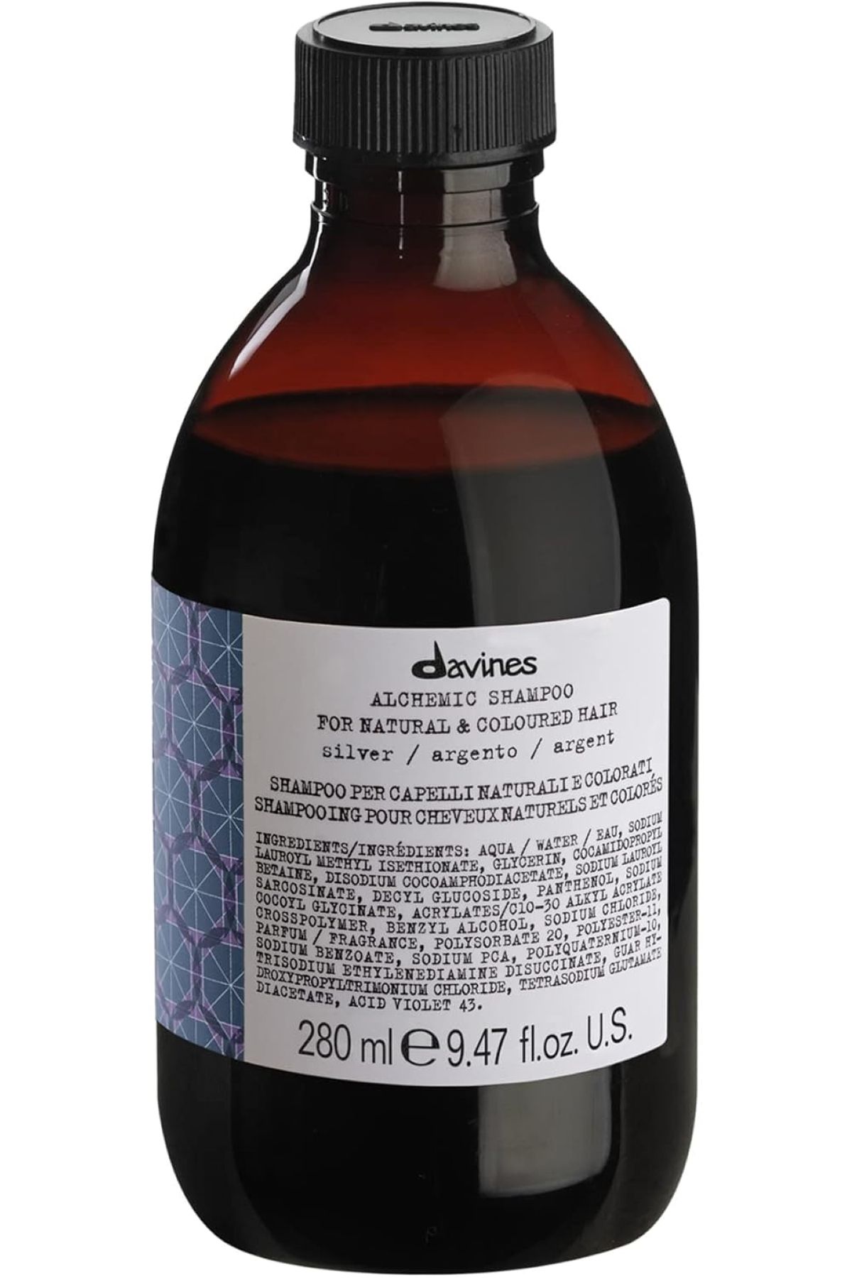 Davines-Alchemic Silver: Silicone-Free Purple Shampoo for Silver Tone Hair 9.46 Floz Beautysecretsq14 2
