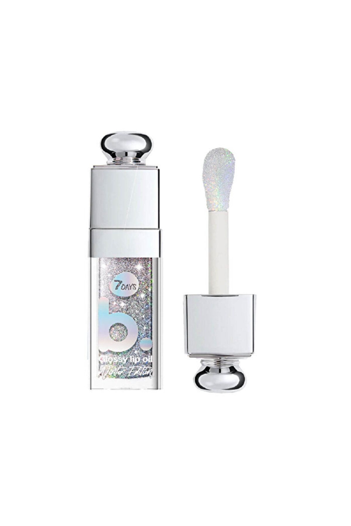7DAYS B.Colour Parlak Dudak Yağı - Winter Edition, 02 Holo Baby - 9 gr