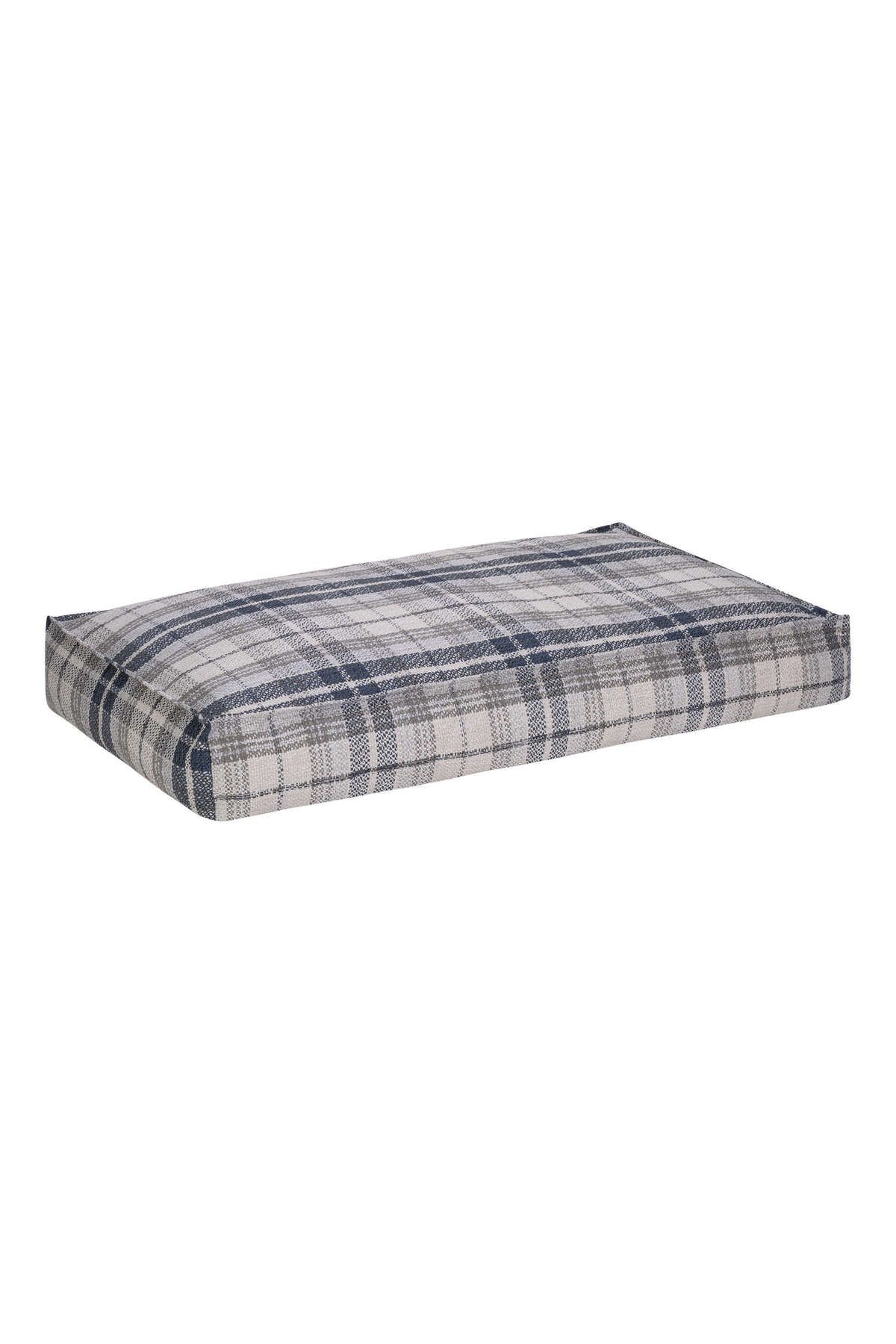 Pet Comfort-Lima Varius Blue Checkered Dog Bed - S 40X70Cm 476123 2