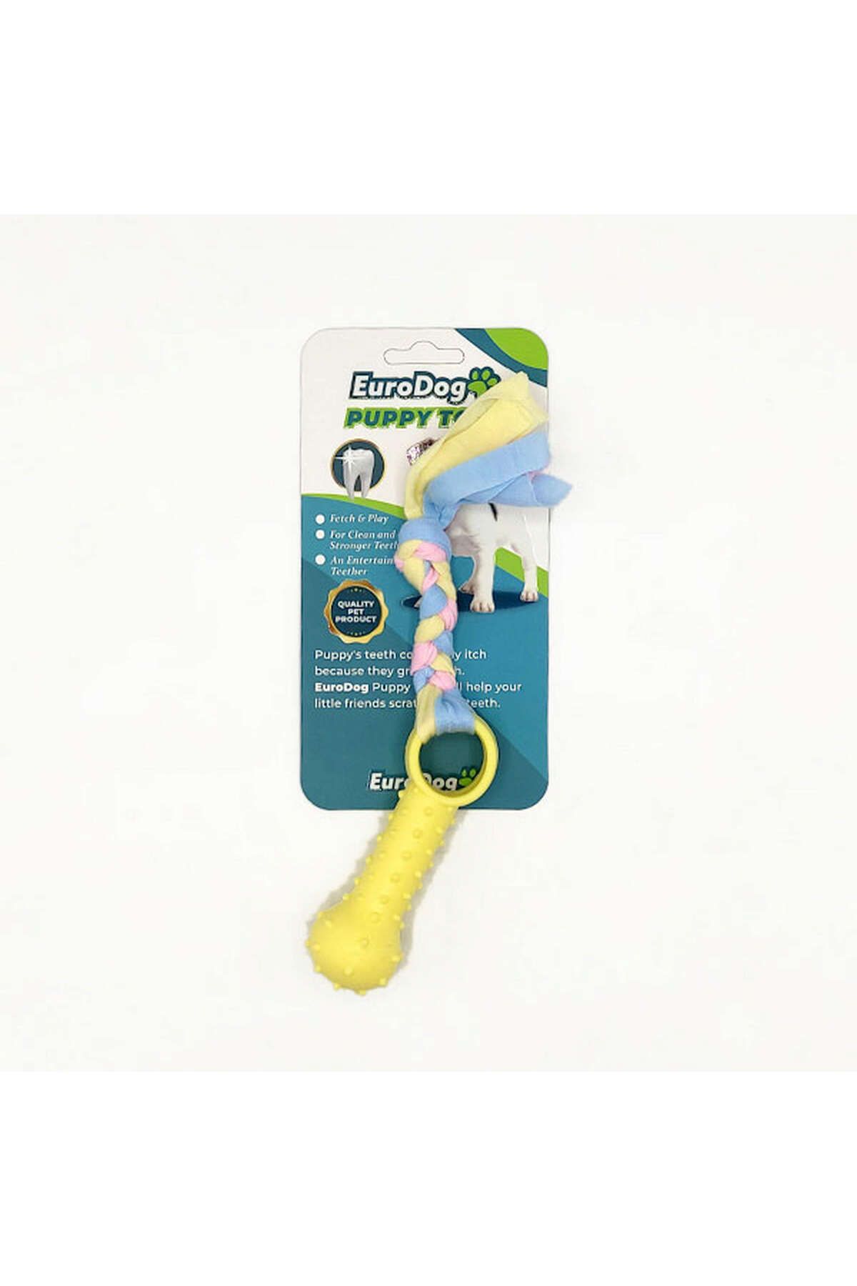 Eurodog Puppy Toys Sarı Ufak Kemik Diş Kaşıma Oy. YKTSN