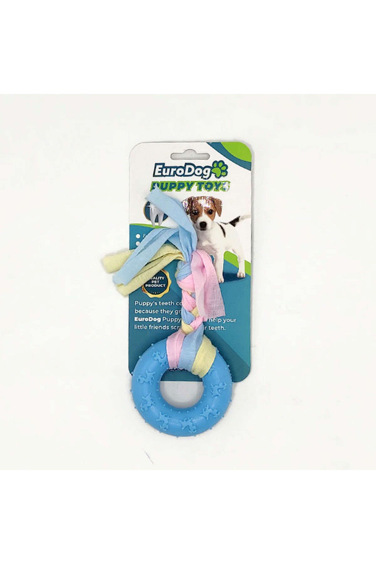 Eurodog Puppy Toys Mavi Ufak Halka Diş Kaşıma Oy. YKTSN