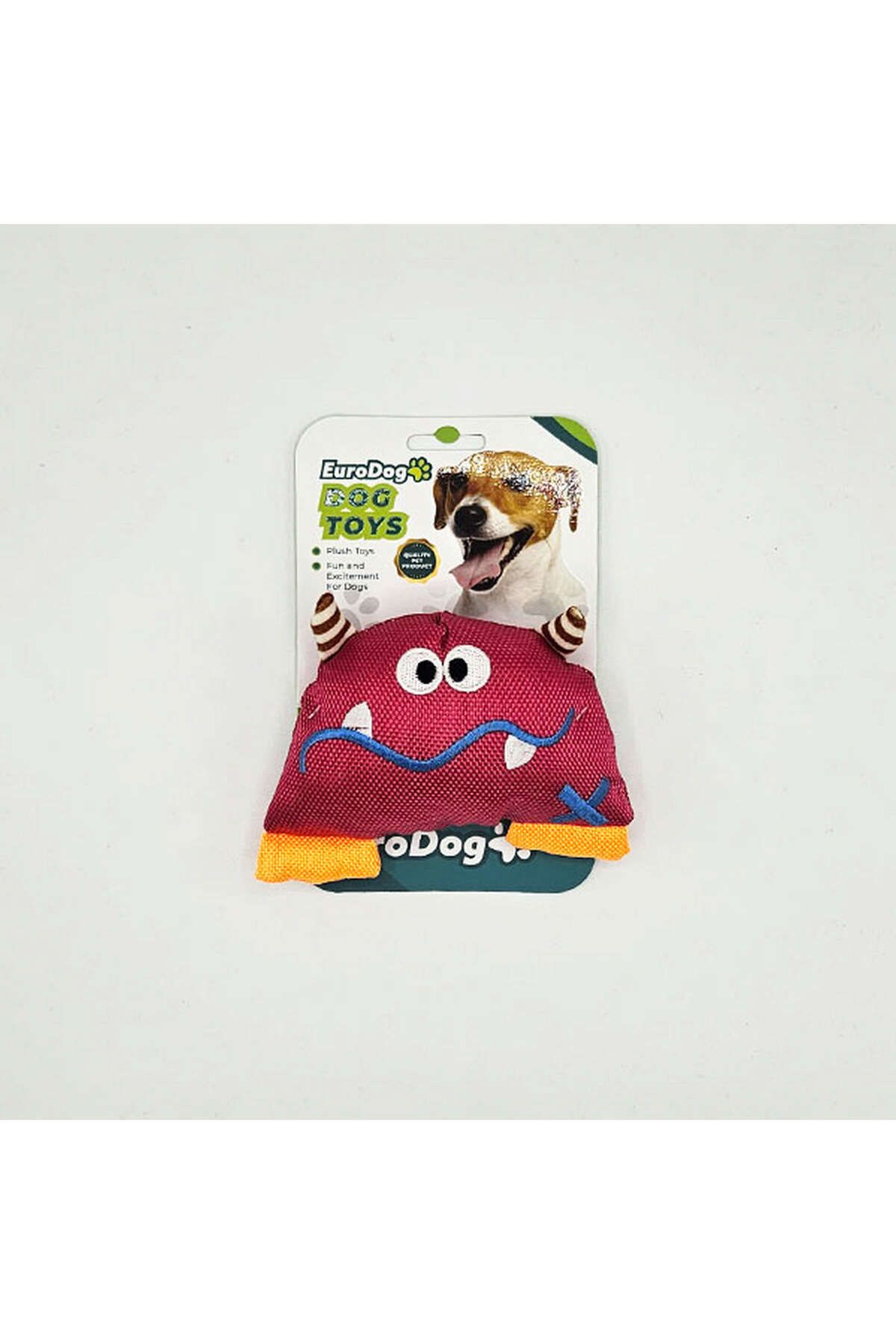 Eurodog Parlak Canavar Köpek Oyuncağı 13x10 Cm YKTSN