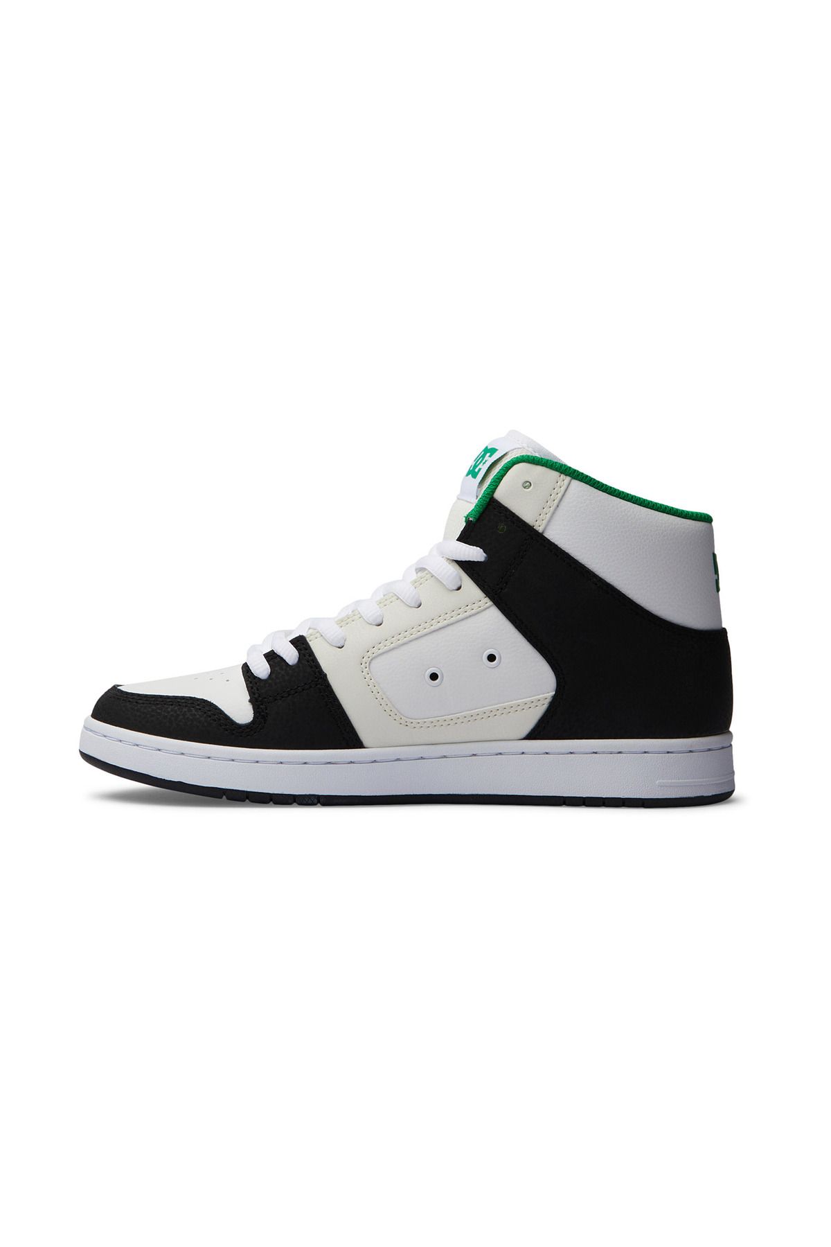 DC-Manteca 4 Hi Men's Shoes - Black/White/Green 2