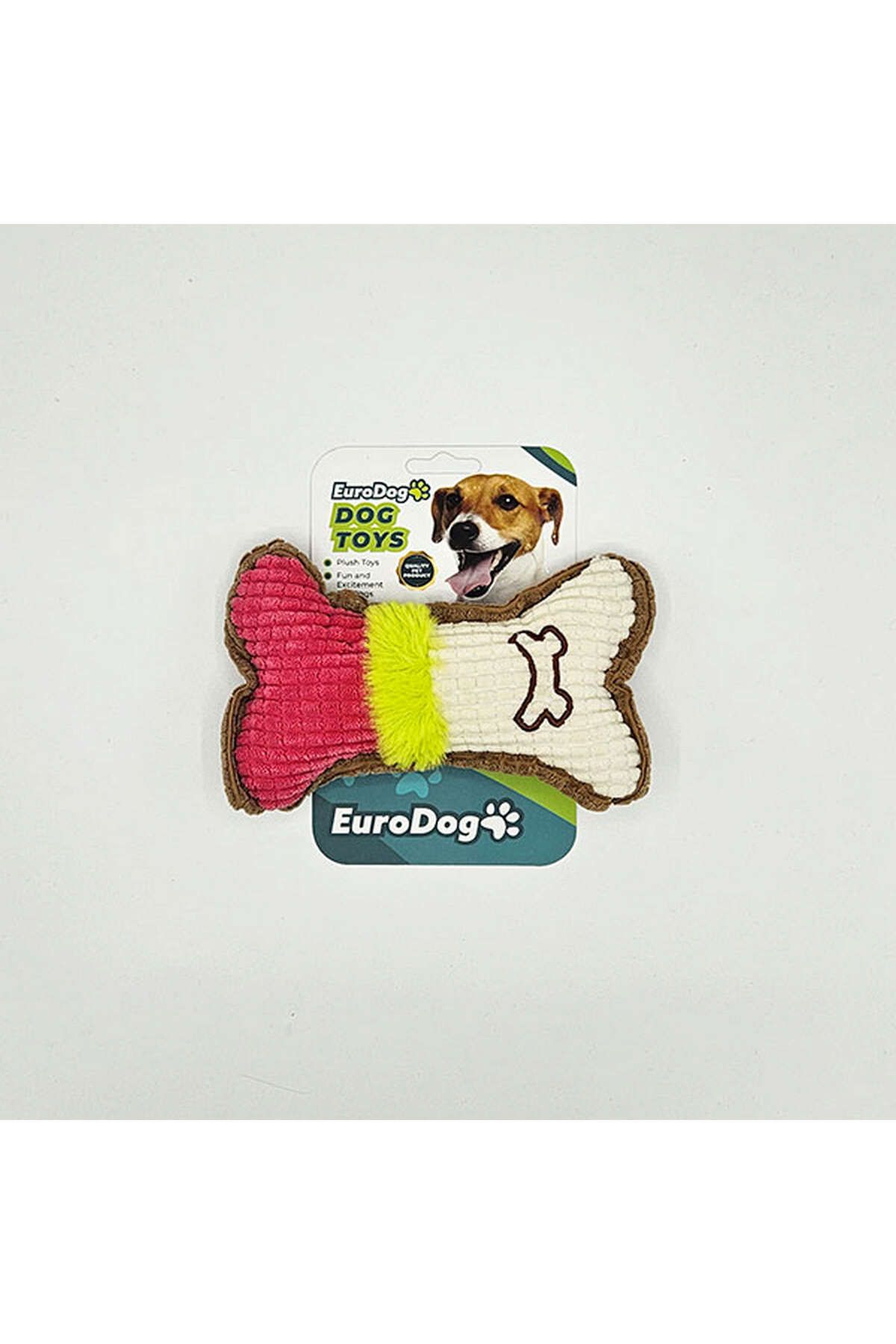 Eurodog Peluş Kemik Köpek Oyuncağı 16x10 Cm 639140