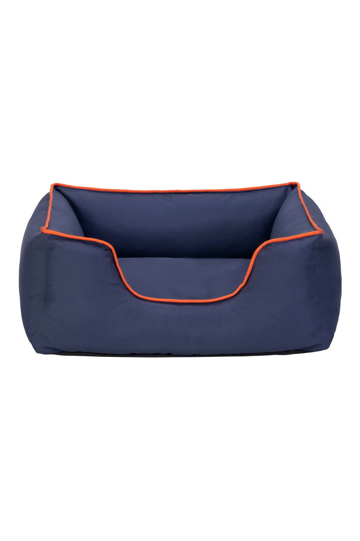 Pet Comfort Alpha Kedi ve Köpek Yatağı Lacivert w Turuncu Biye S 60x50cm DRSTR