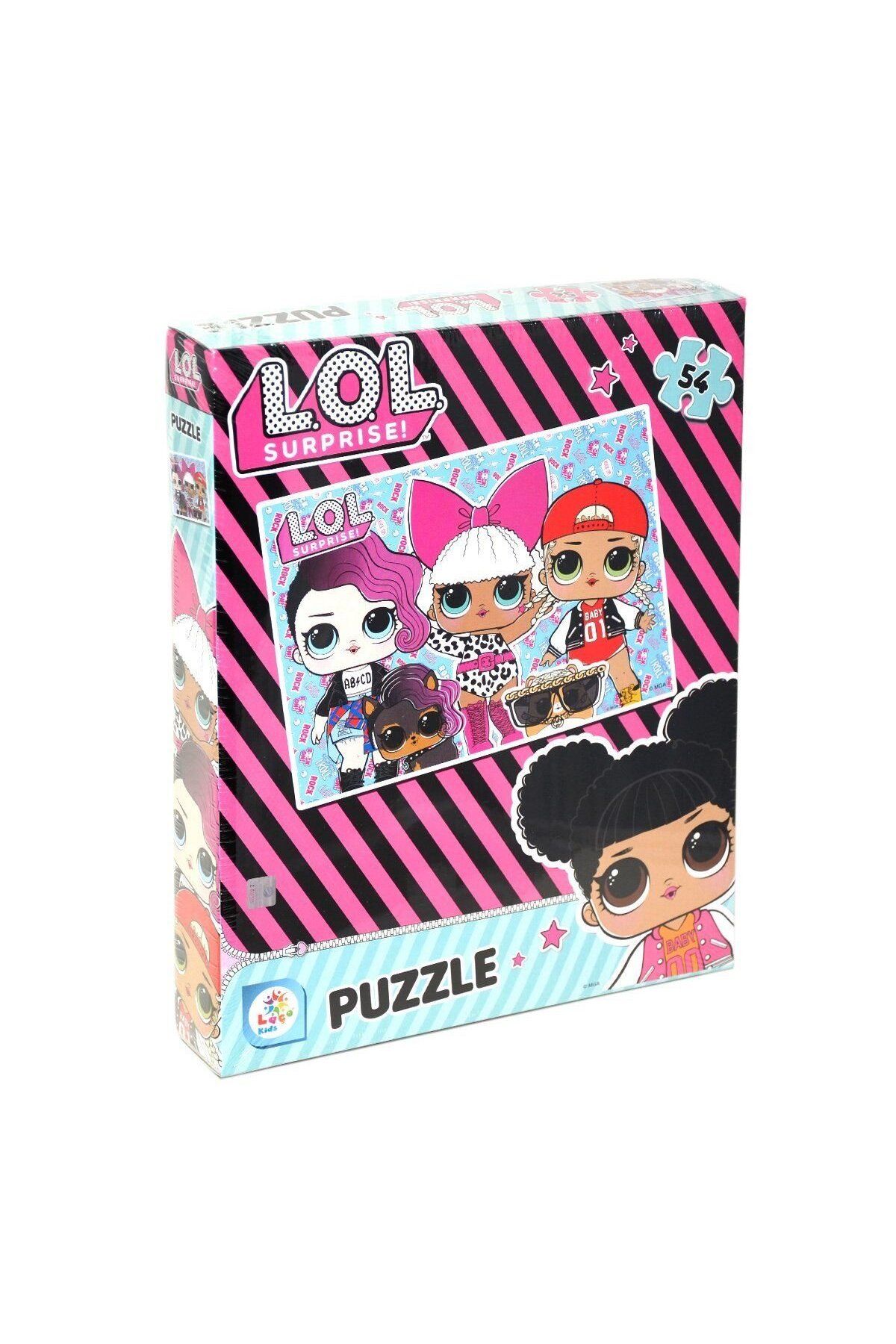 Lucest Lucesturg Lol7585 Laço Kids L.o.l. 54 Parça Puzzle New