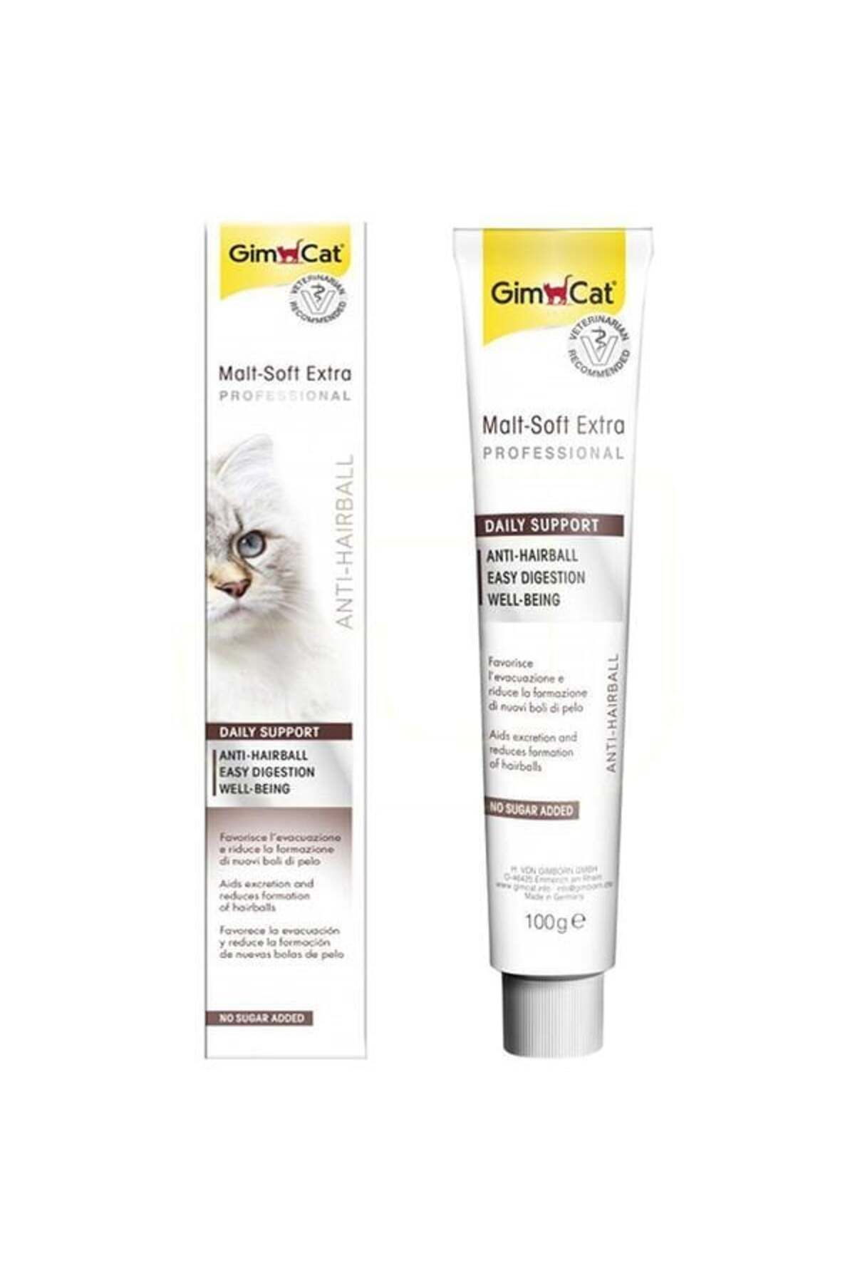 O Cat Gimcat Malt Soft Extra Tüy Yumağı Önleyici Kedi Macunu 100 Gr - 4002064407517 - Petshopundan