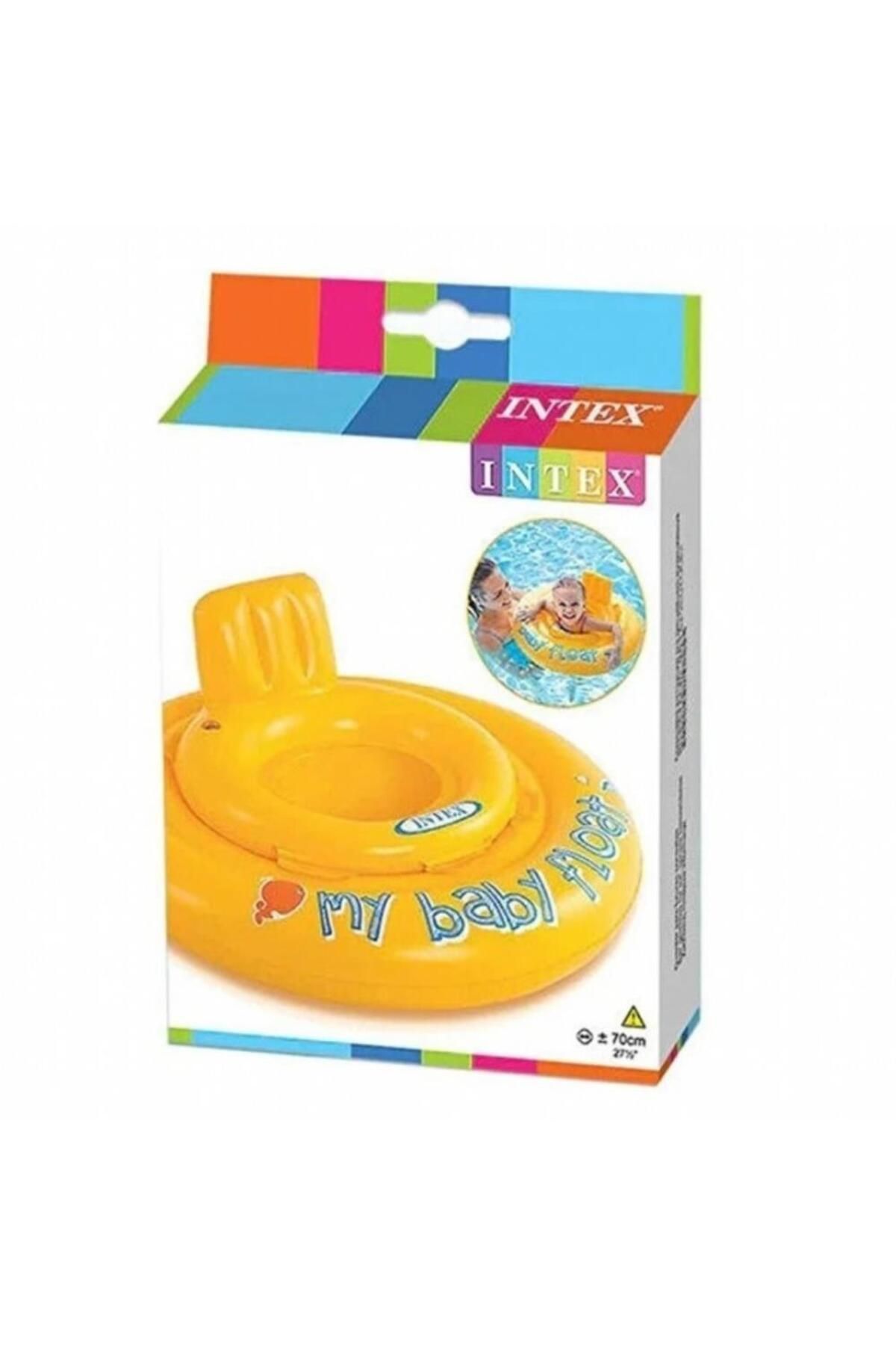 Lucest-Yellow 70 cm Baby Float with Seat - 56585 2