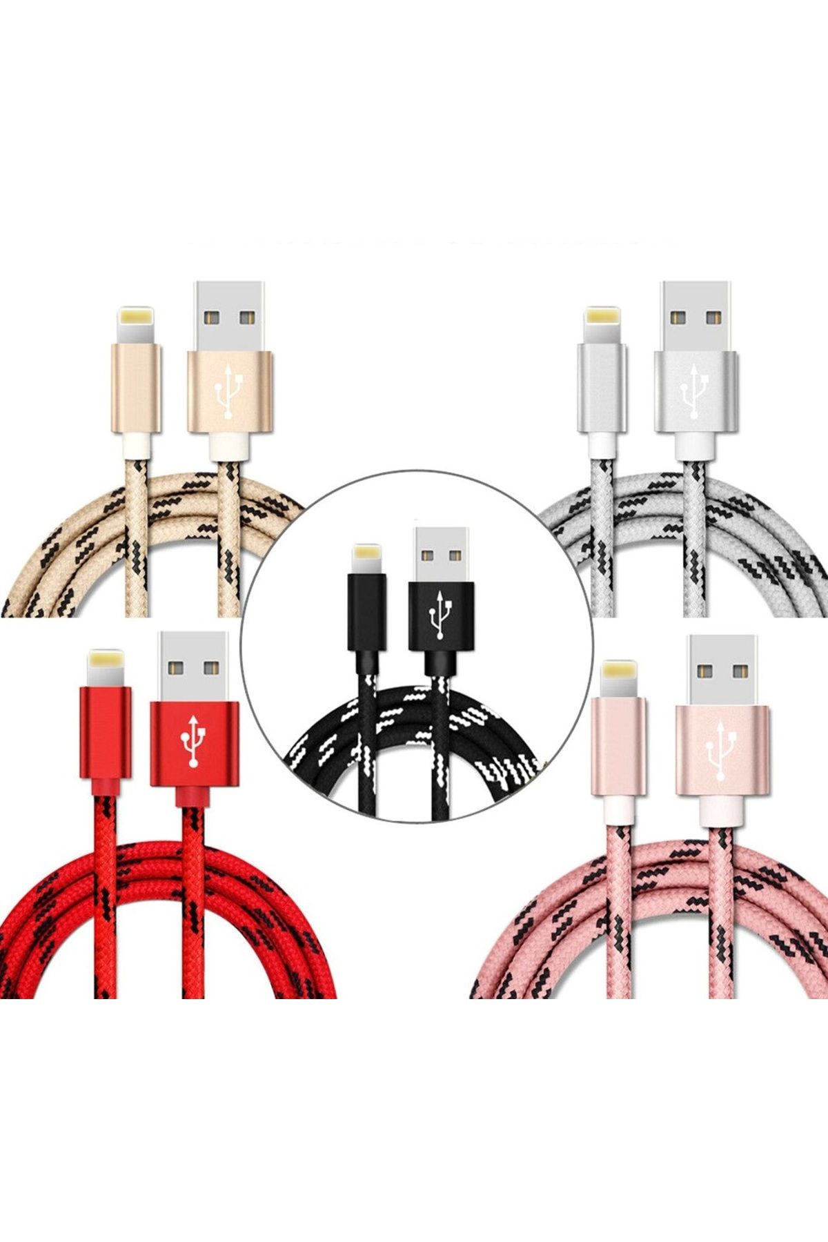 Yurt Marketing Usb Kablosu 2A - Hızlı Şarj Veri Kablosu İphone Uyumlu