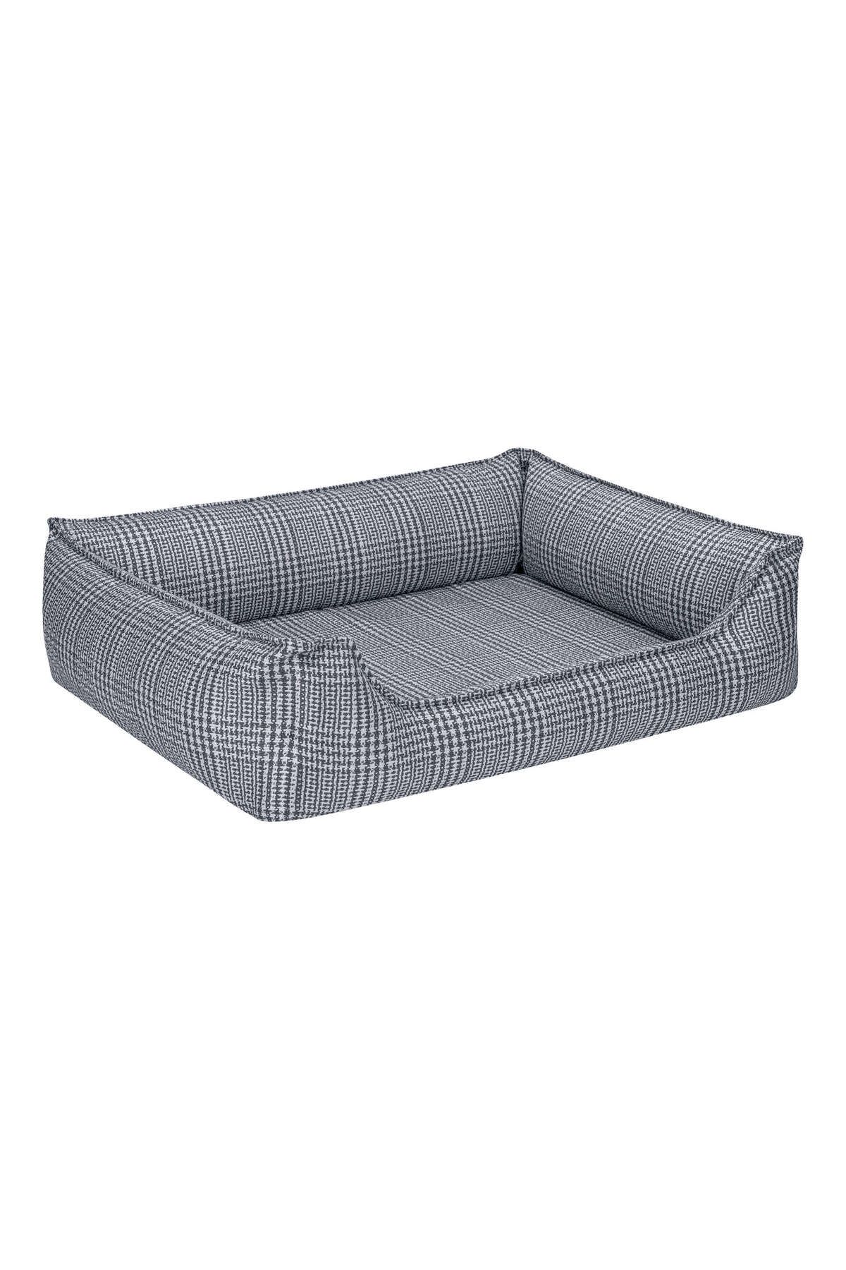 Pet Comfort-Blue Checked Delta Varius Dog Bed - 70X90Cm 476123 2