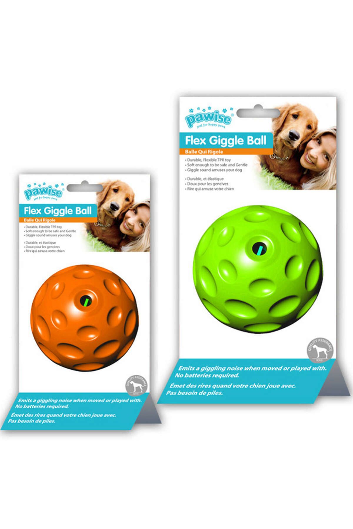Pawise Flex Chime Sesli Top Köpek Oyuncağı 9 cm DSDRN