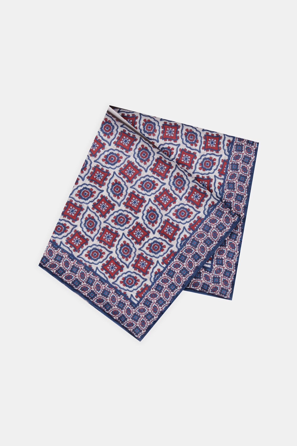 دستمال جیبی قرمز مردانه اورجینال W Collection