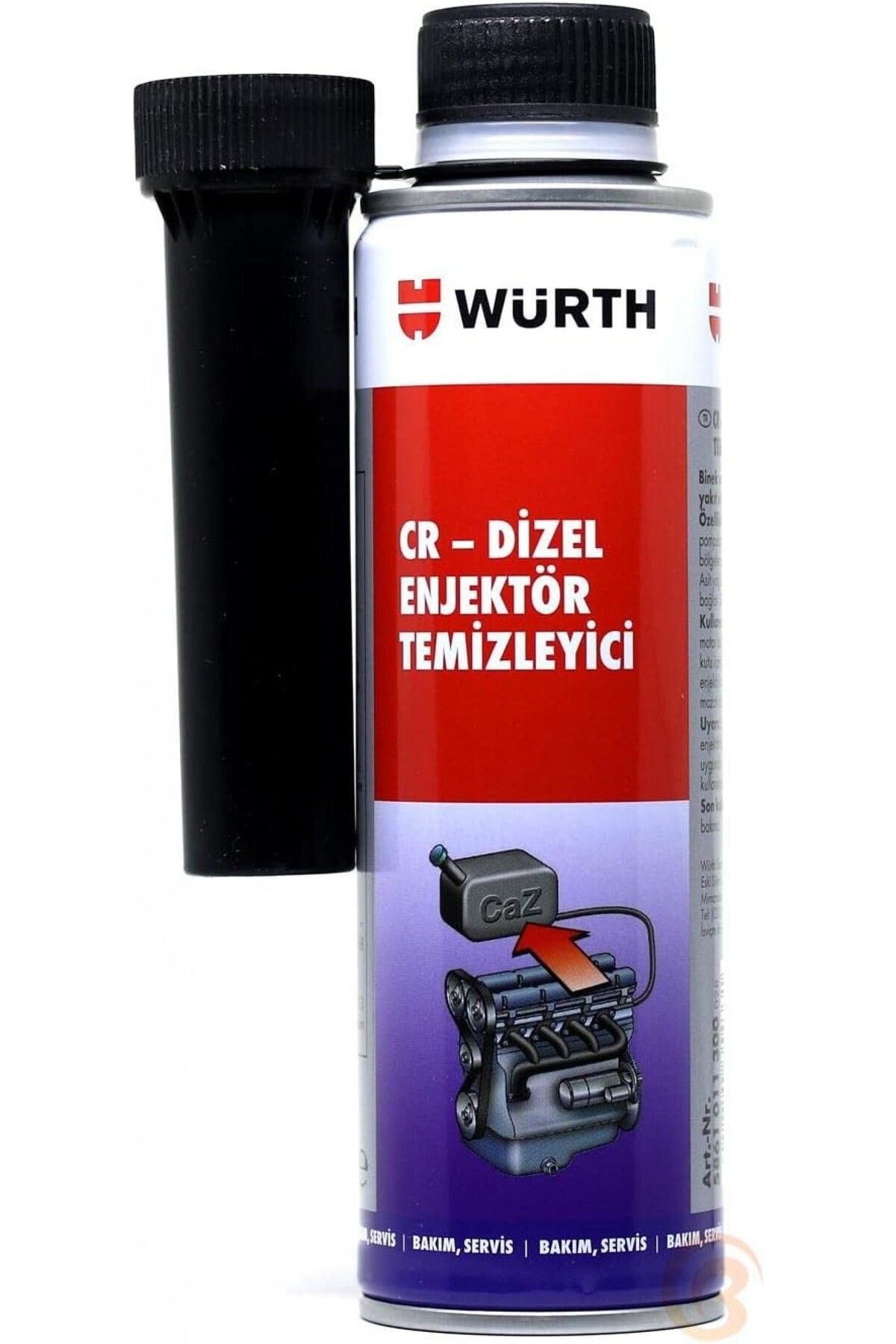 Würth 300ml Cr- Dizel Enjektör Temizleyici / 58611011300