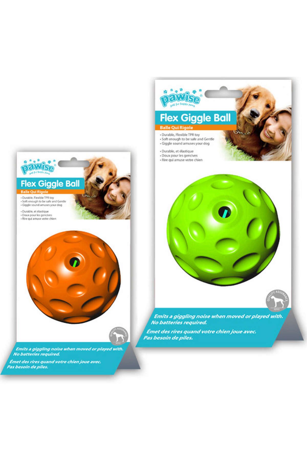 Pawise Flex Chime Sesli Top Köpek Oyuncağı 7 cm SPTGL