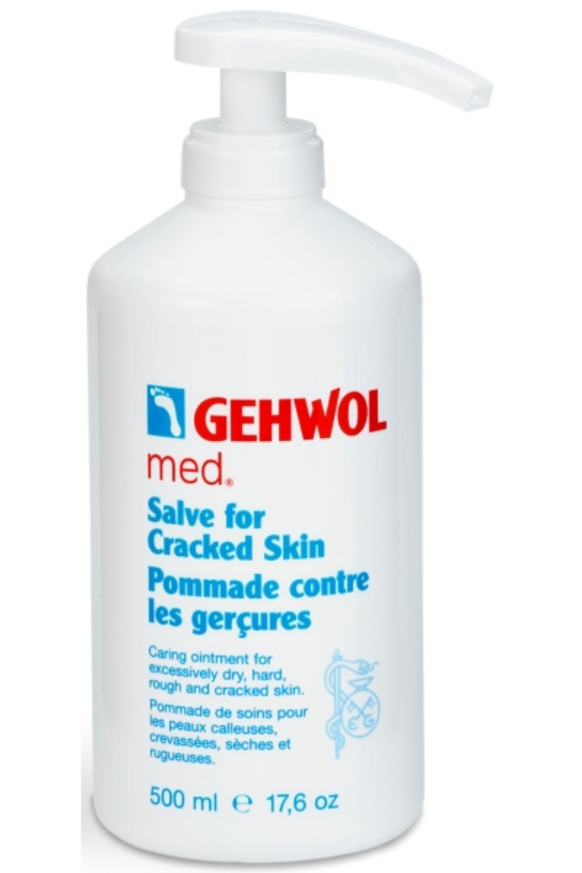 Gehwol Med Salve for Cracked Skin - Çatlak Deri İçin Merhem (500 ml)