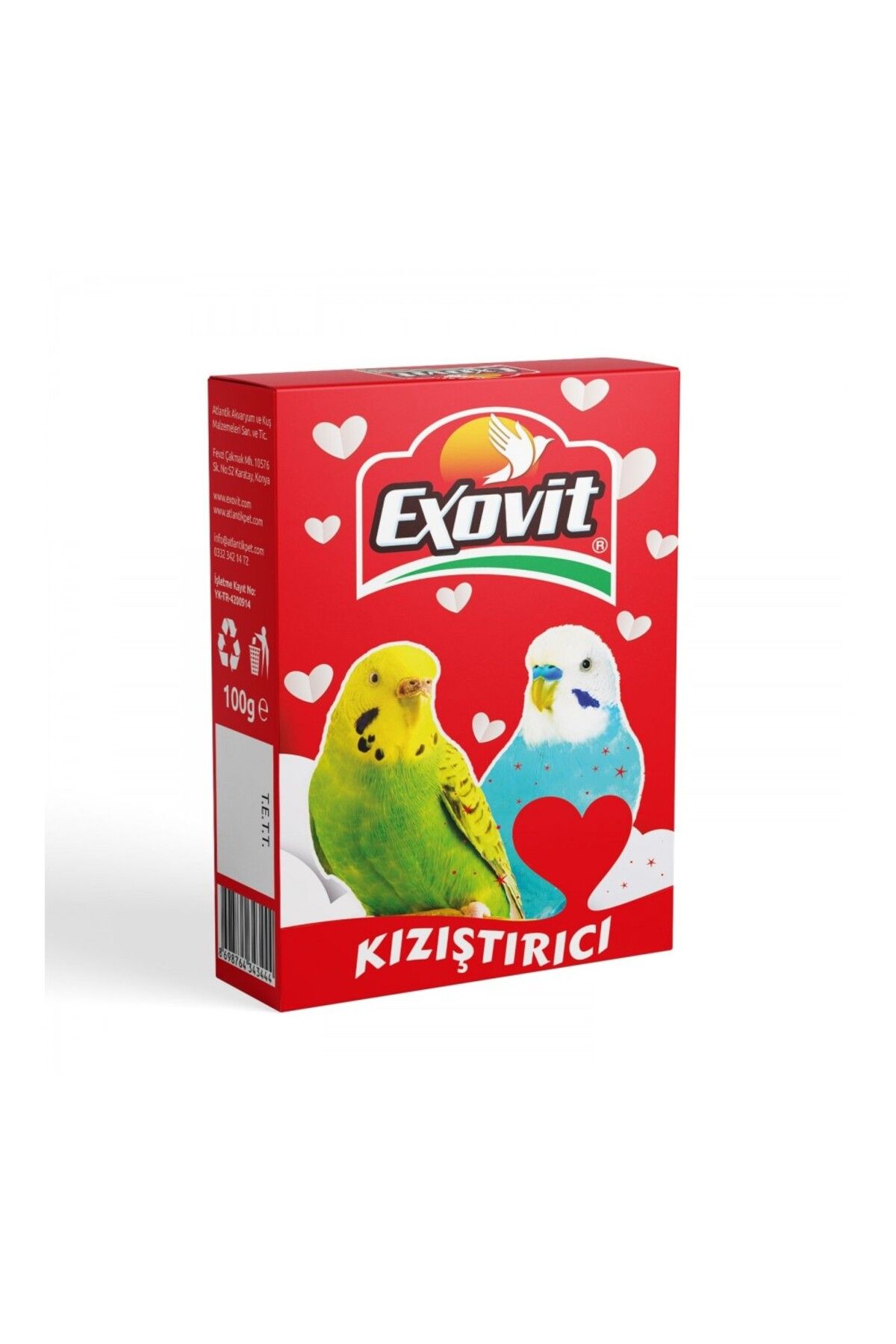 colezium Muhabbet Kuş Kızıştırıcı 100 gr