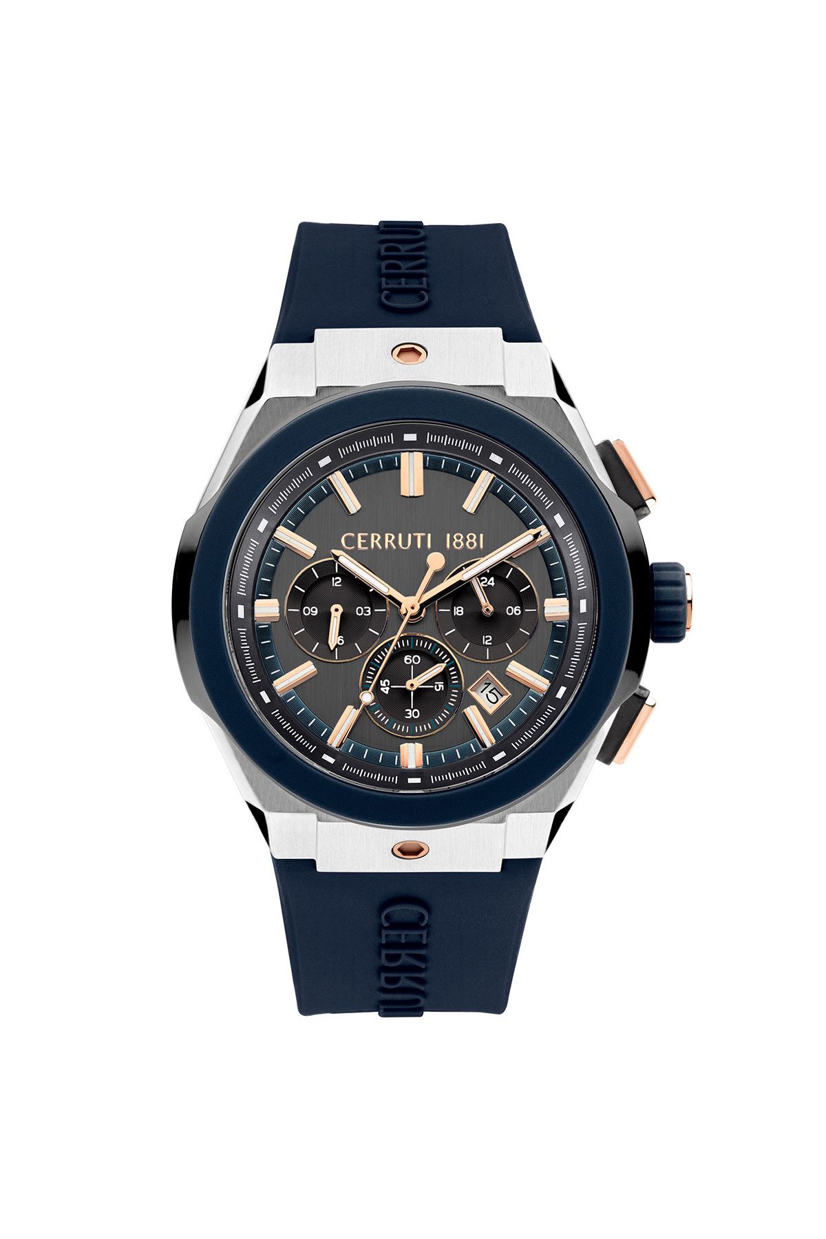 Cerruti-Watch - Dark blue - Navy blue 1