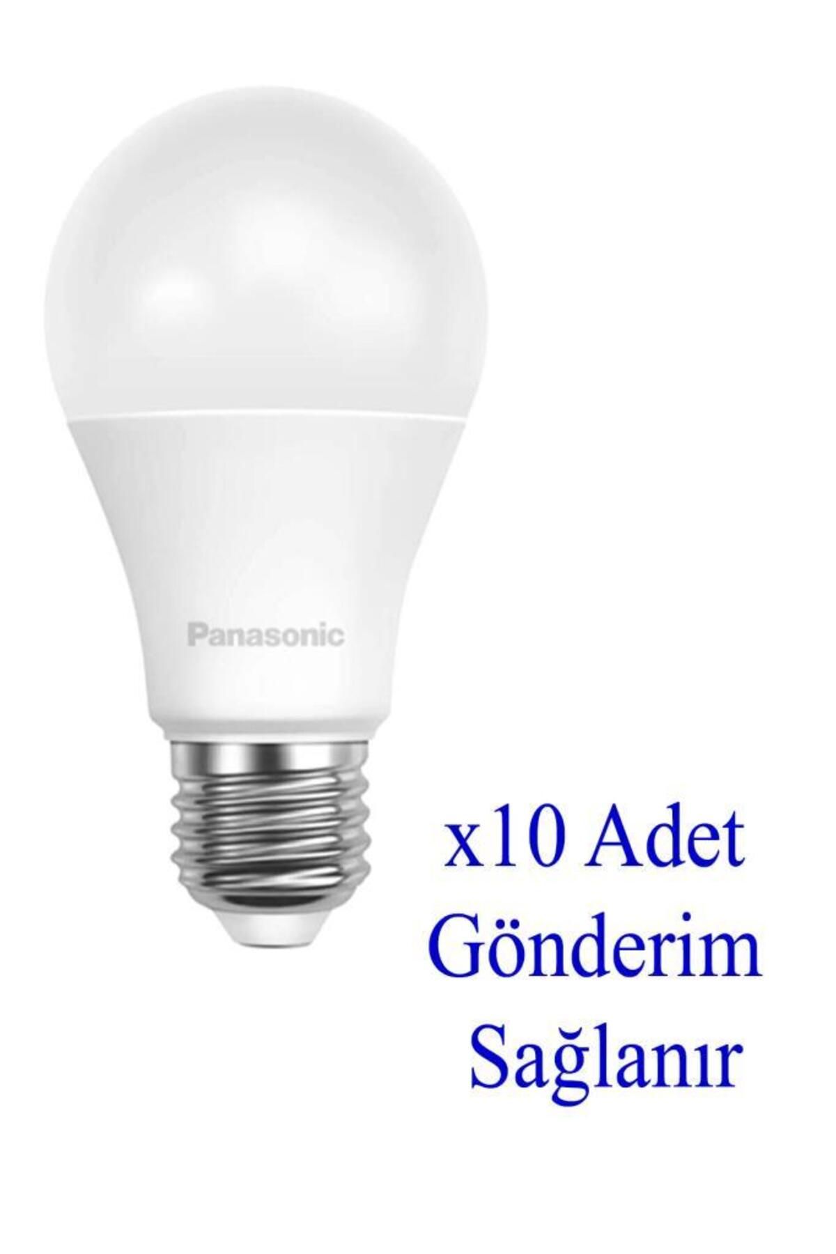 PANASONIC 8,5W (60W) Led Ampul 4000K - Gün Işığı 10 Adet Tasarruflu Lamba