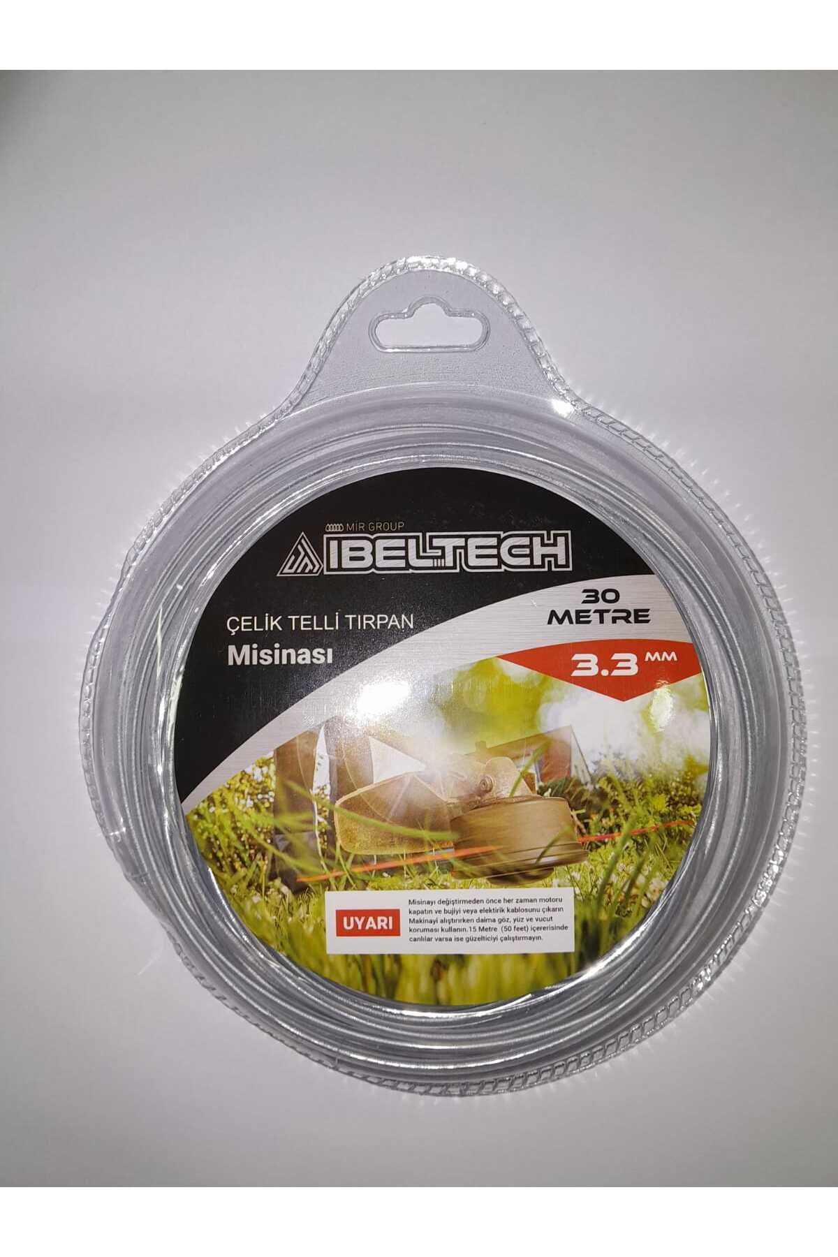 İBELTECH İBELTECH ÇELİK TELLİ  30 METRE 3,3MM TIRPAN MİSİNASI