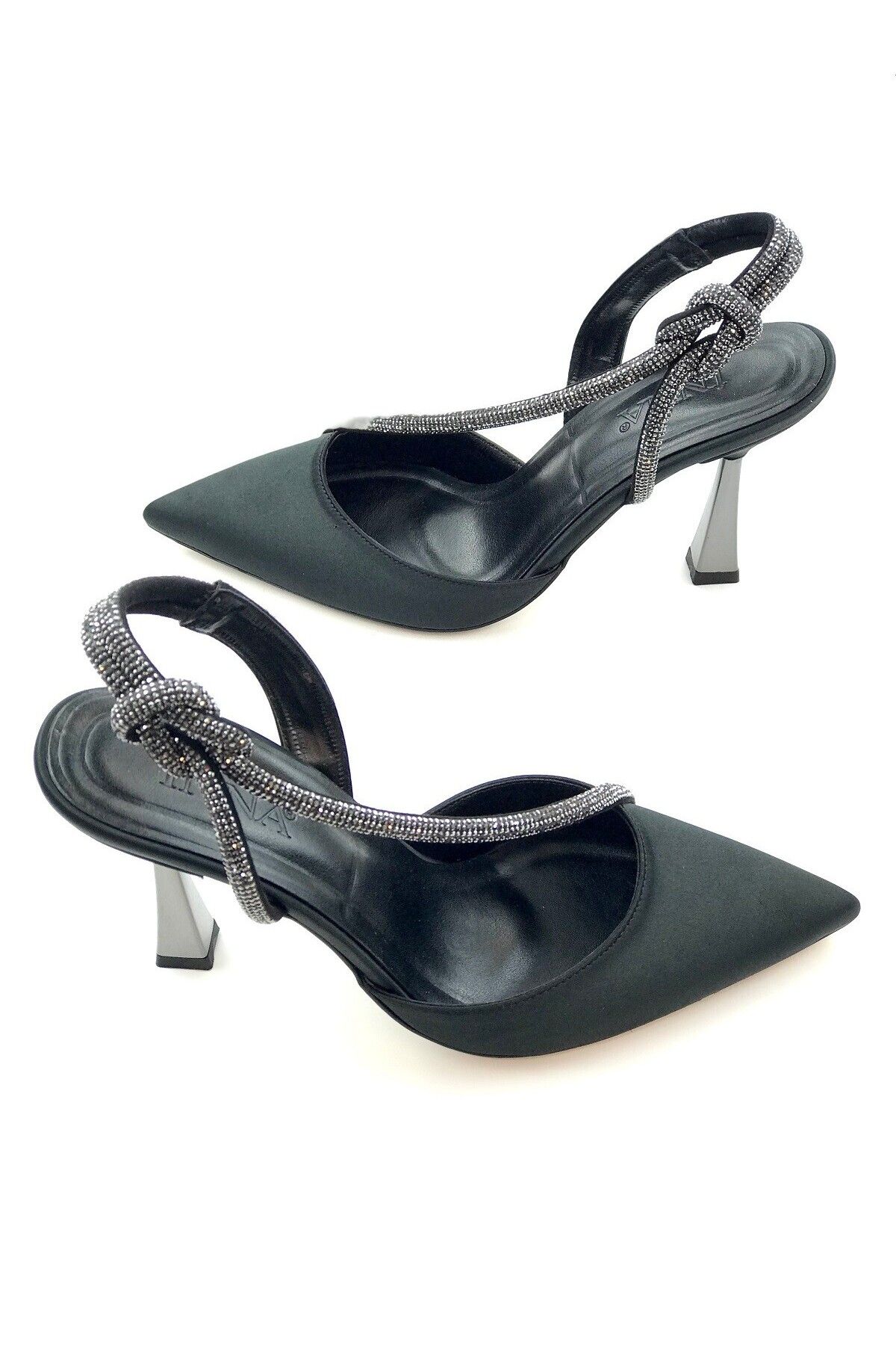 İNNA-Yoka Inna Women's Evening Dress Stoned Heeled Shoes 3