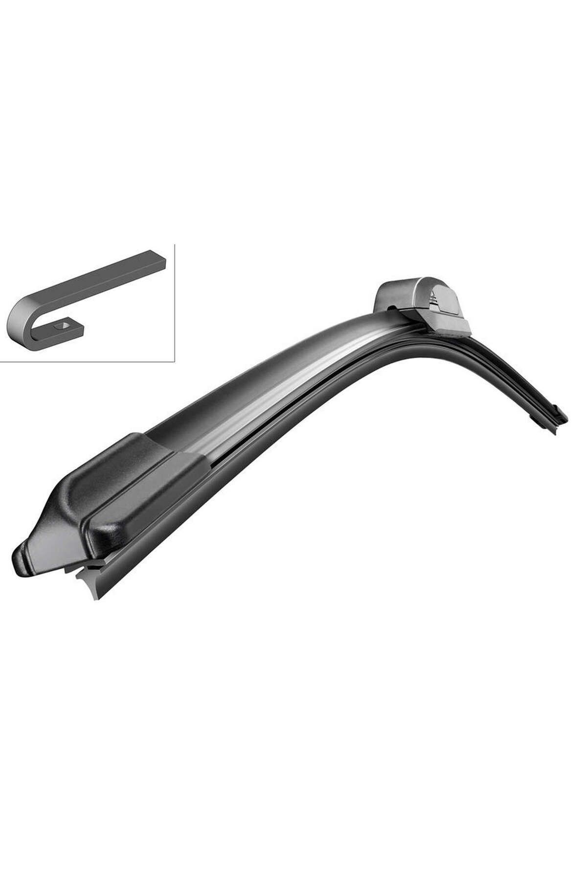Bosch SİLECEK SÜPÜRGESİ MUZ TİP 475MM UNIVERSAL KANCALI TEKLİ RETROFIT 1491246706
