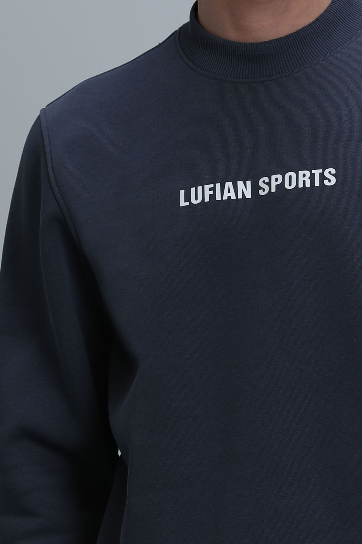 Lufian-Star Men's Sweatshirt Anthracite 3