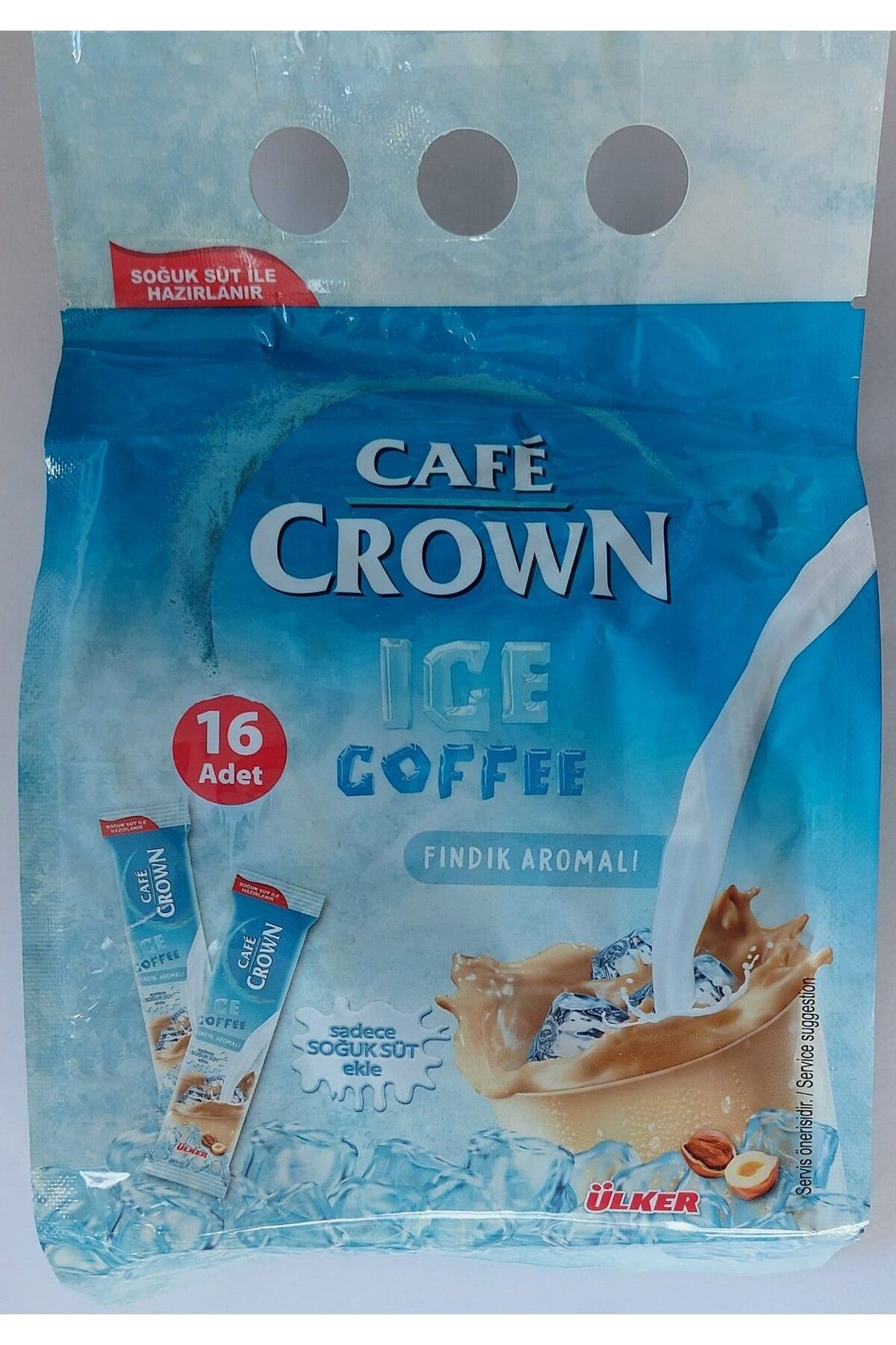 Cafe Crown Ice Coffee Fındık Aromalı 16 Adet