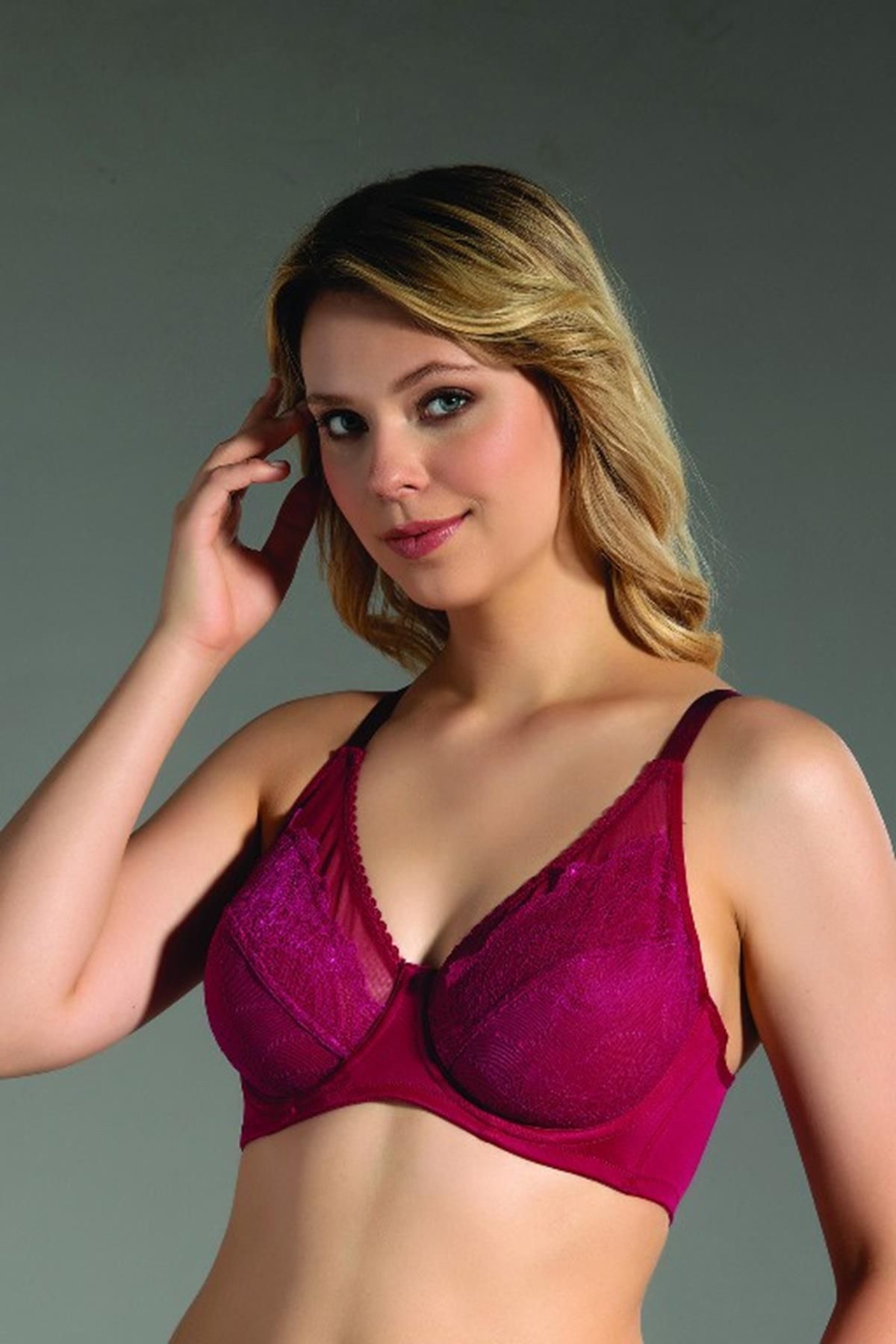 C&City-Σουτιέν Lace Minimizer C12301 Plum 3