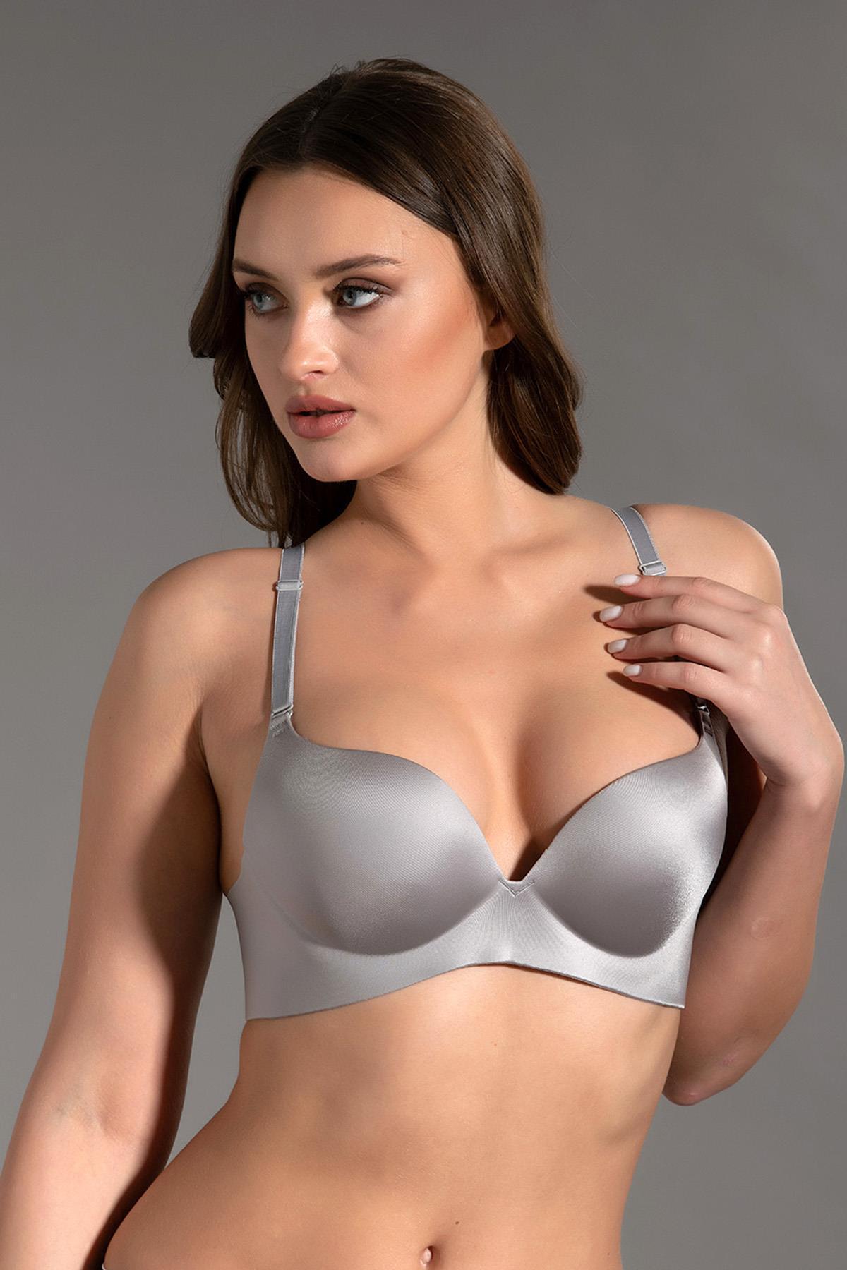 C&City-Podporovaná podprsenka Laser Soft Cup C16045 Gray 3
