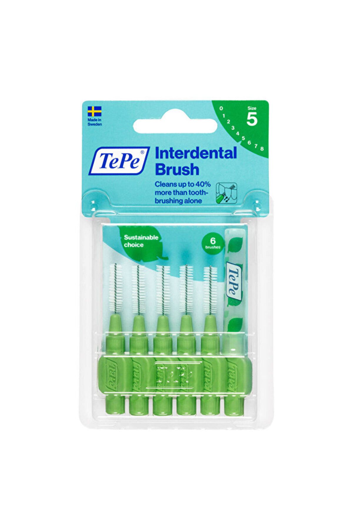 TePe Arayüz Fırçası - Blister 0.8 mm - 6'lı
