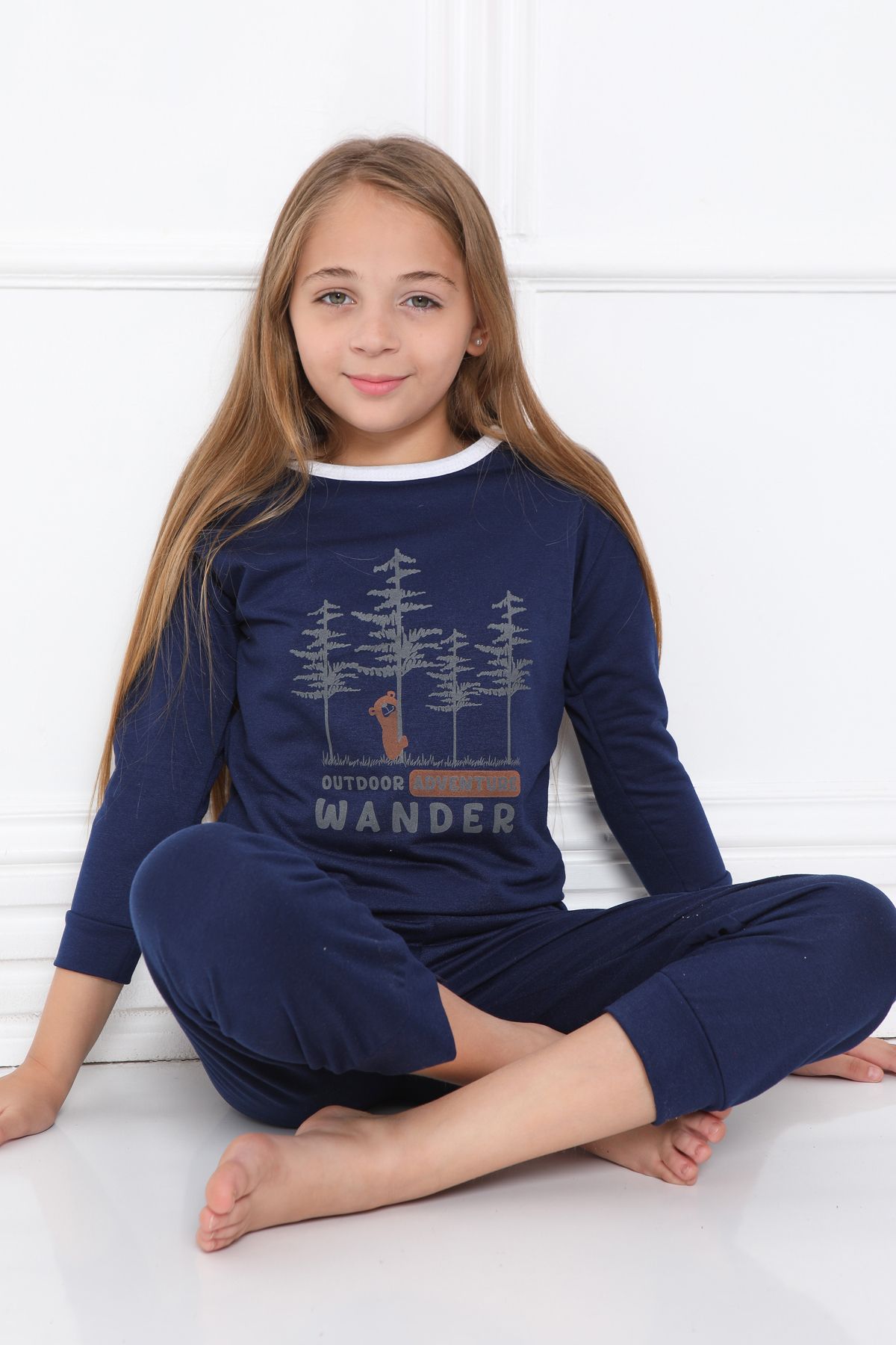 FAMES PİJAMA-Kids Two Thread House Clothing 1
