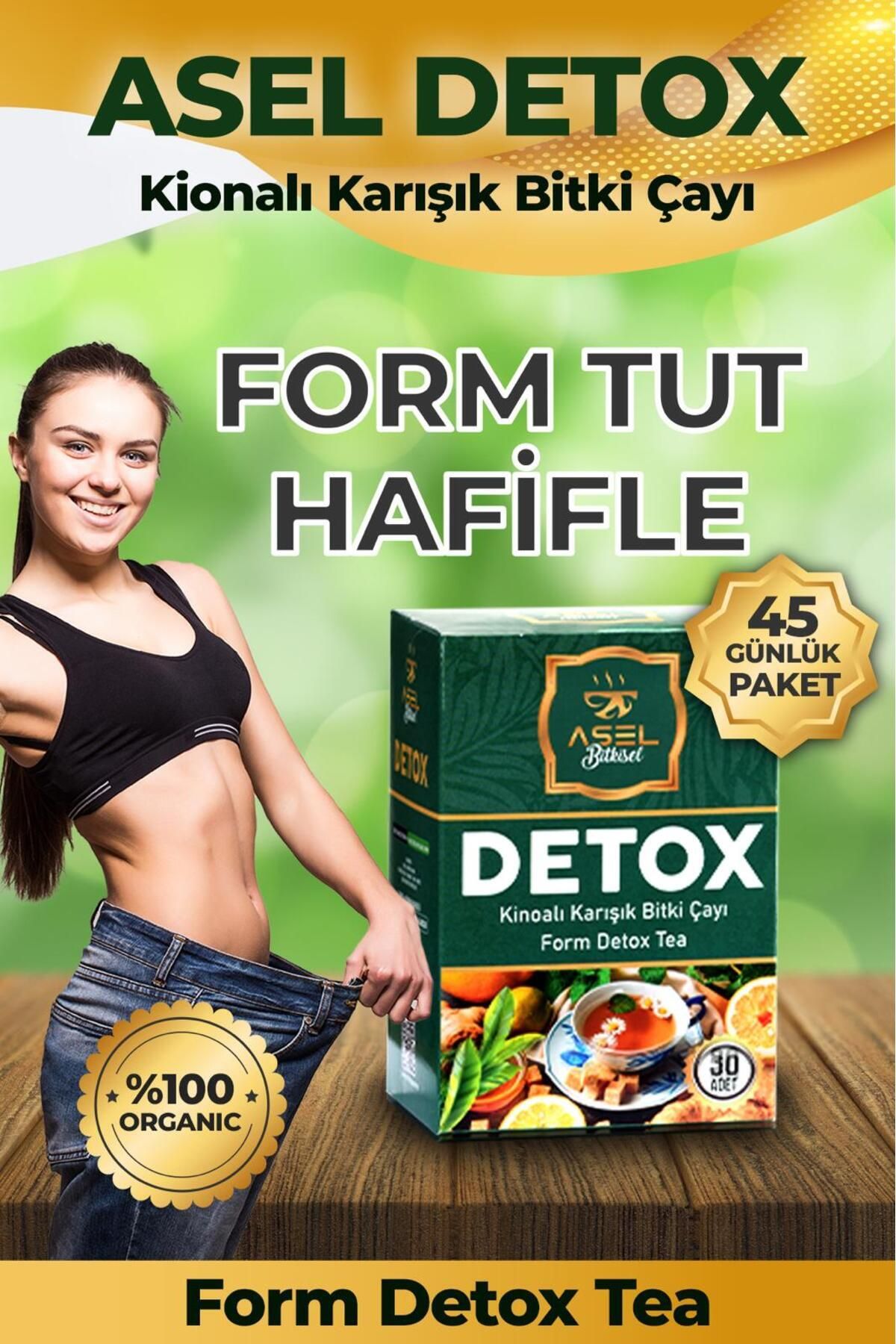 ASEL BİTKİSEL Tok Tutma Detox Çayı Form- Diyette Çay Zayıfla Ma- Kilo Verme Zayıflama1 - Zayıflatan-