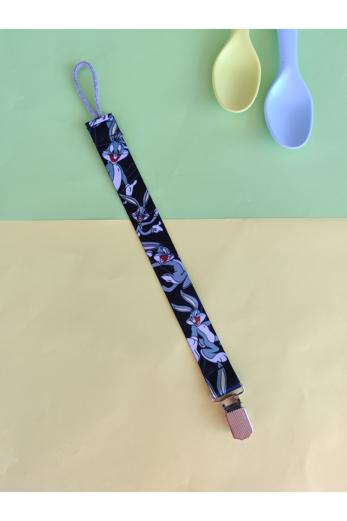 3Baby Emzik Askısı - Emzik Tutucu - Emzik Zinciri (1 Adet) fotoğrafı 2 (önizleme)