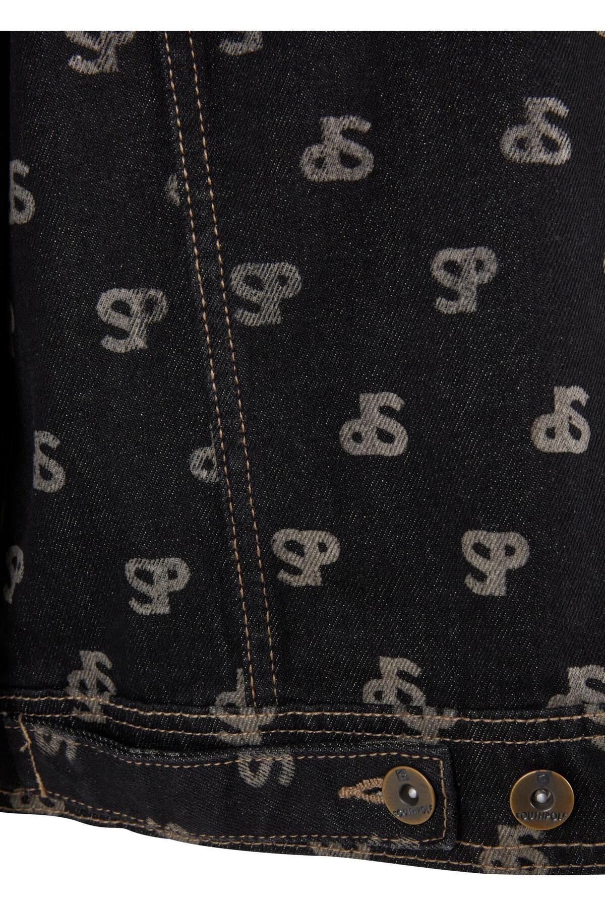 Southpole-Bleched Aop Denim Jacket 8