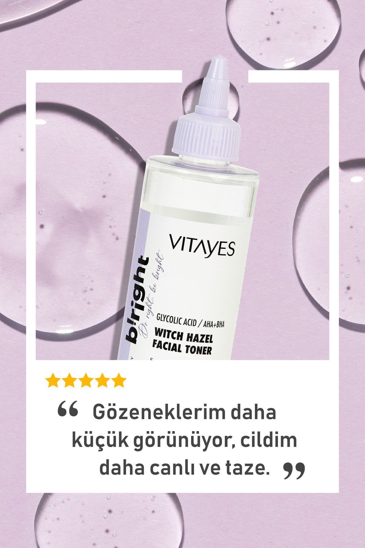 تونر رتینول جایگزین طبیعی BAKUCHIOL SQUALENE SKIN SINUR با مجموعه مراقبت از پوست فندق VITAYES