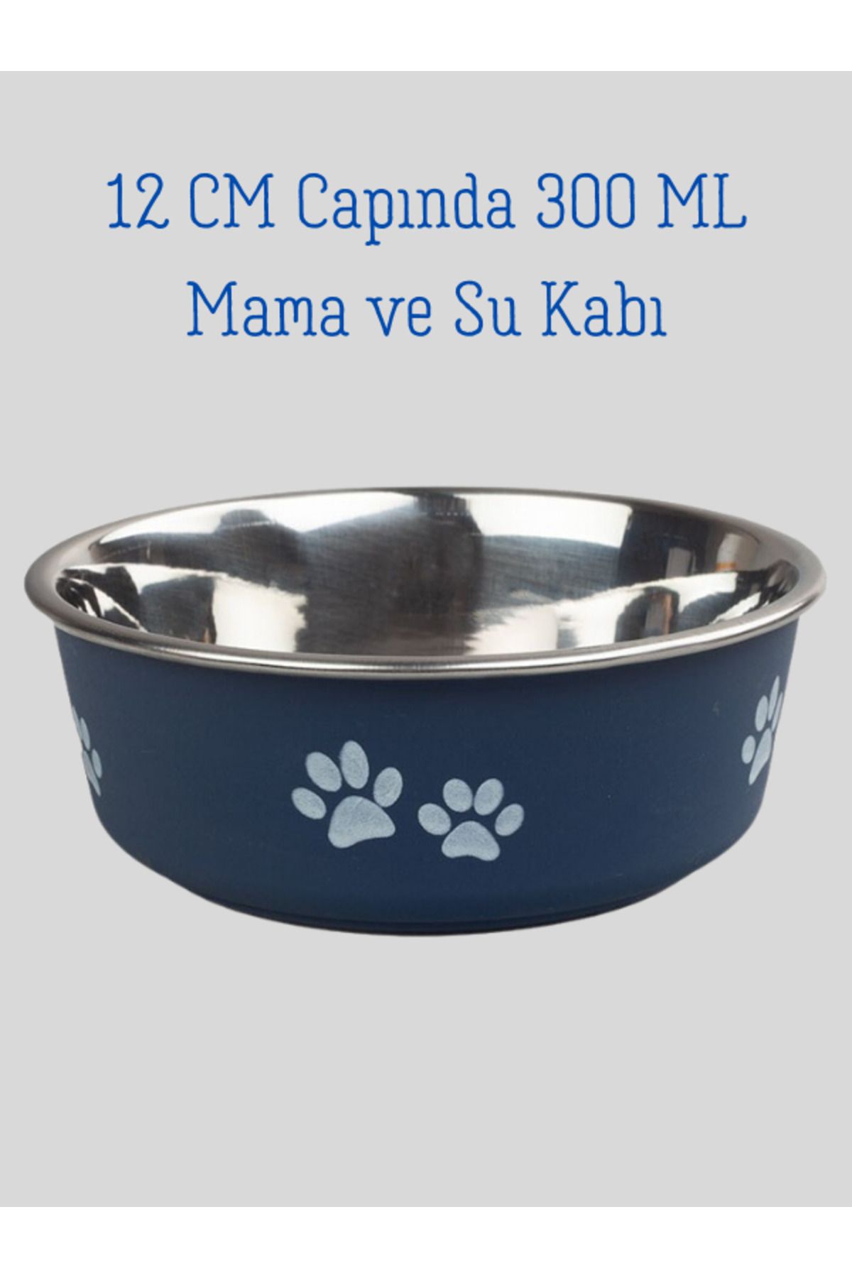 Oripet-Paw Patterned Food Bowl 12cm 300ml 1