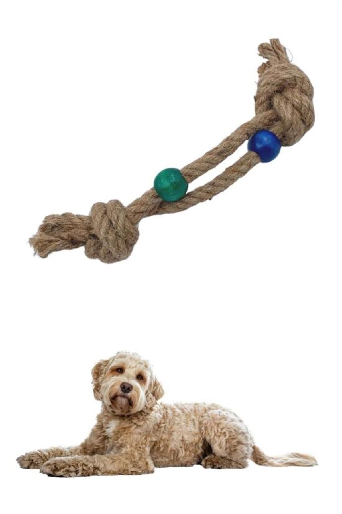 Findit-Teeth Scratching Floss Dog Toy Tooth Strengthening Cleaning Floss Dog Play Rope (2818) 3