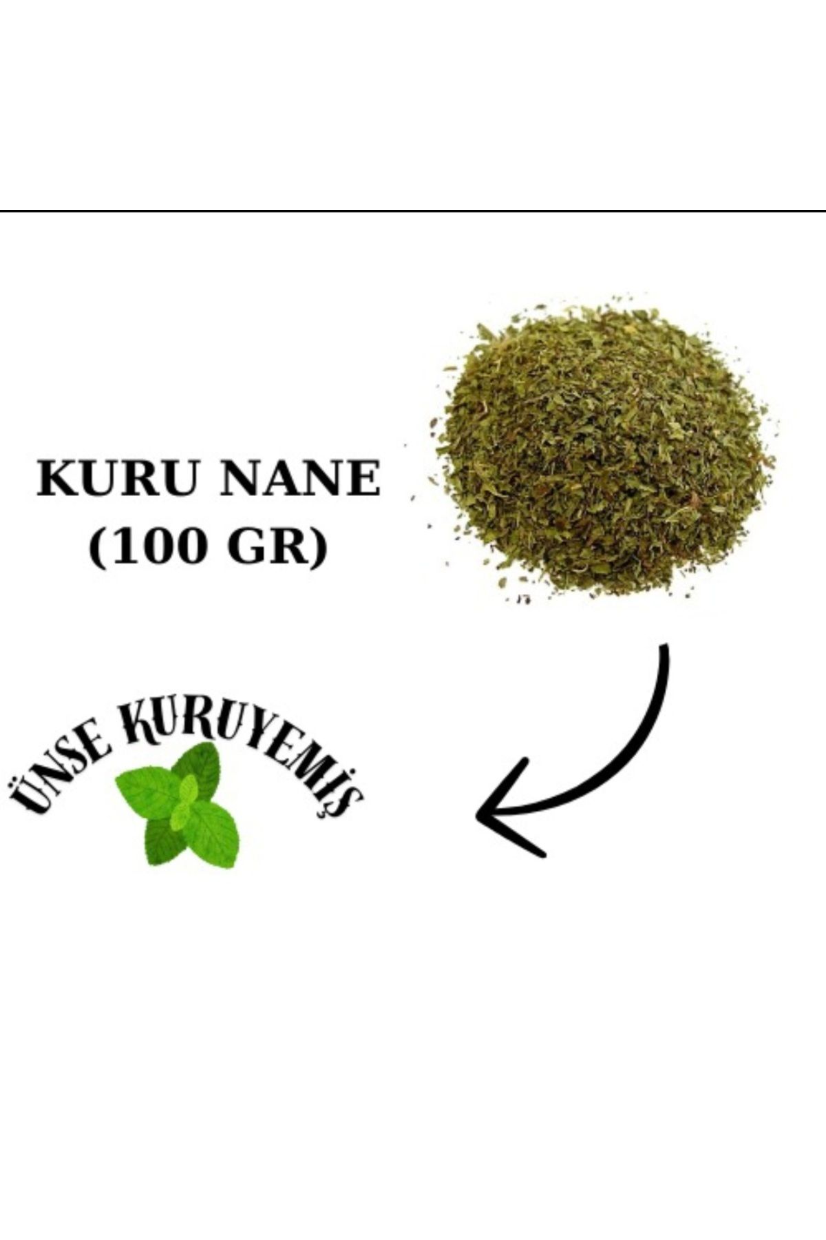 ÜNSEKURUYEMİŞ NANE 100 GR