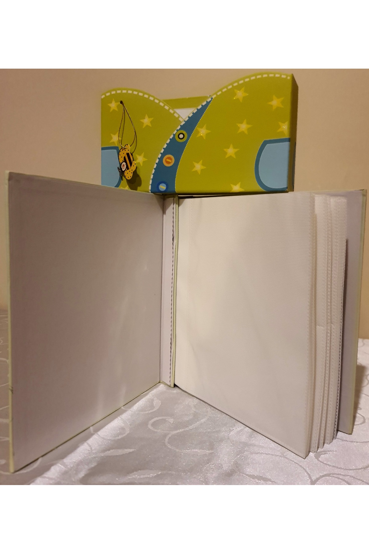 Cmf KUTULU BEBEK FOTOĞRAF ALBÜMÜ 15X21 CM VE 10X15 CM   80 ADET KAPASİTELİ fotoğrafı 6 (önizleme)