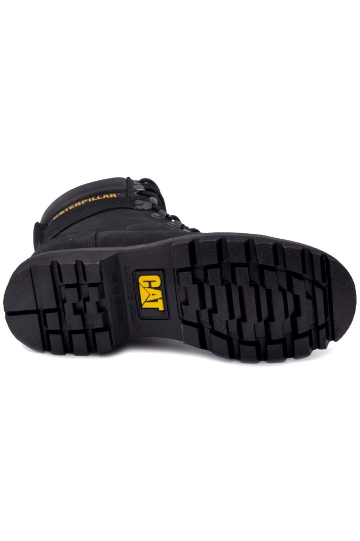 Cat 015g100104 Montana Deri Caterpıllar Unisex Bot SİYAH görsel 6