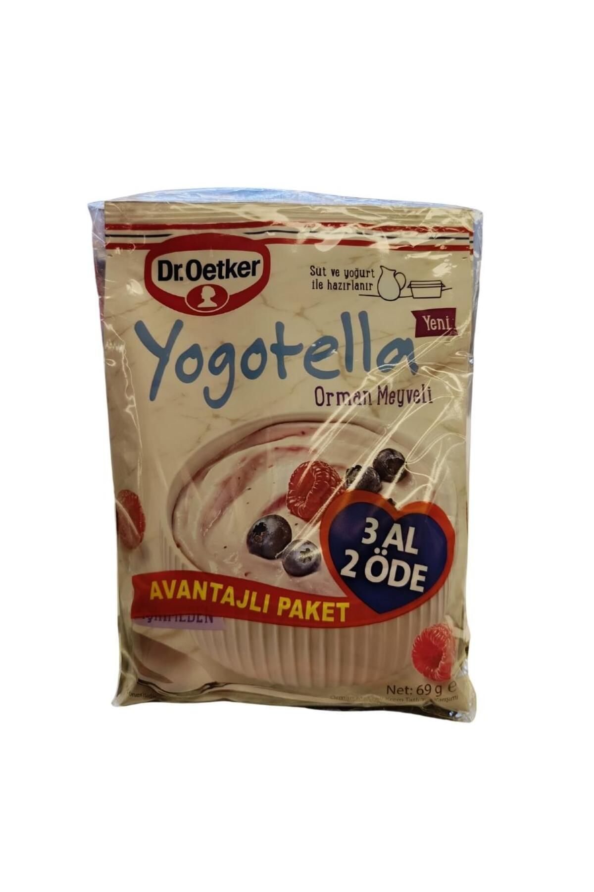 Dr. Oetker Yogotella 3*96 G Orman Meyveli 3 Al 2 Öde