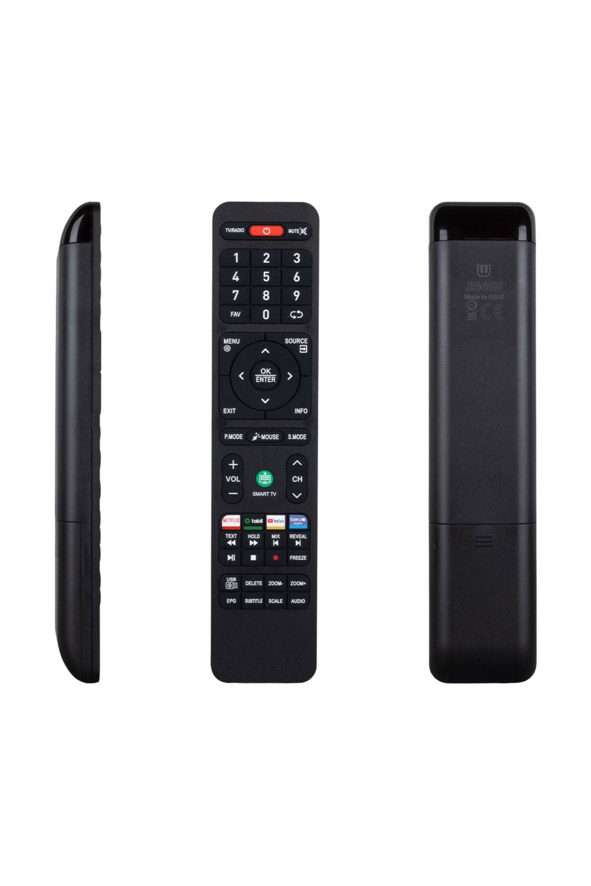 Kapamarka ONVO-SABA-NORDMENDE-MORIO BEIN - TABII- NETFLIX- YOUTUBE TUŞLU ANDROID SMART LCD TV KUMANDA