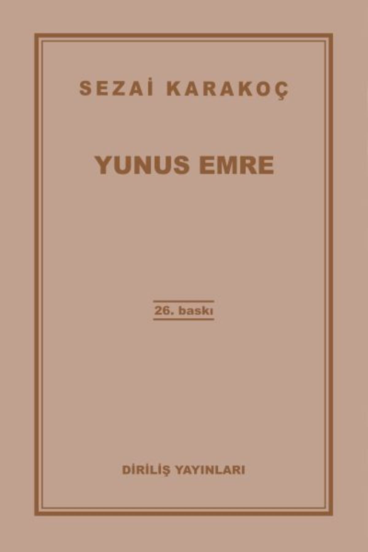Diriliş Yayınları Yunus Emre