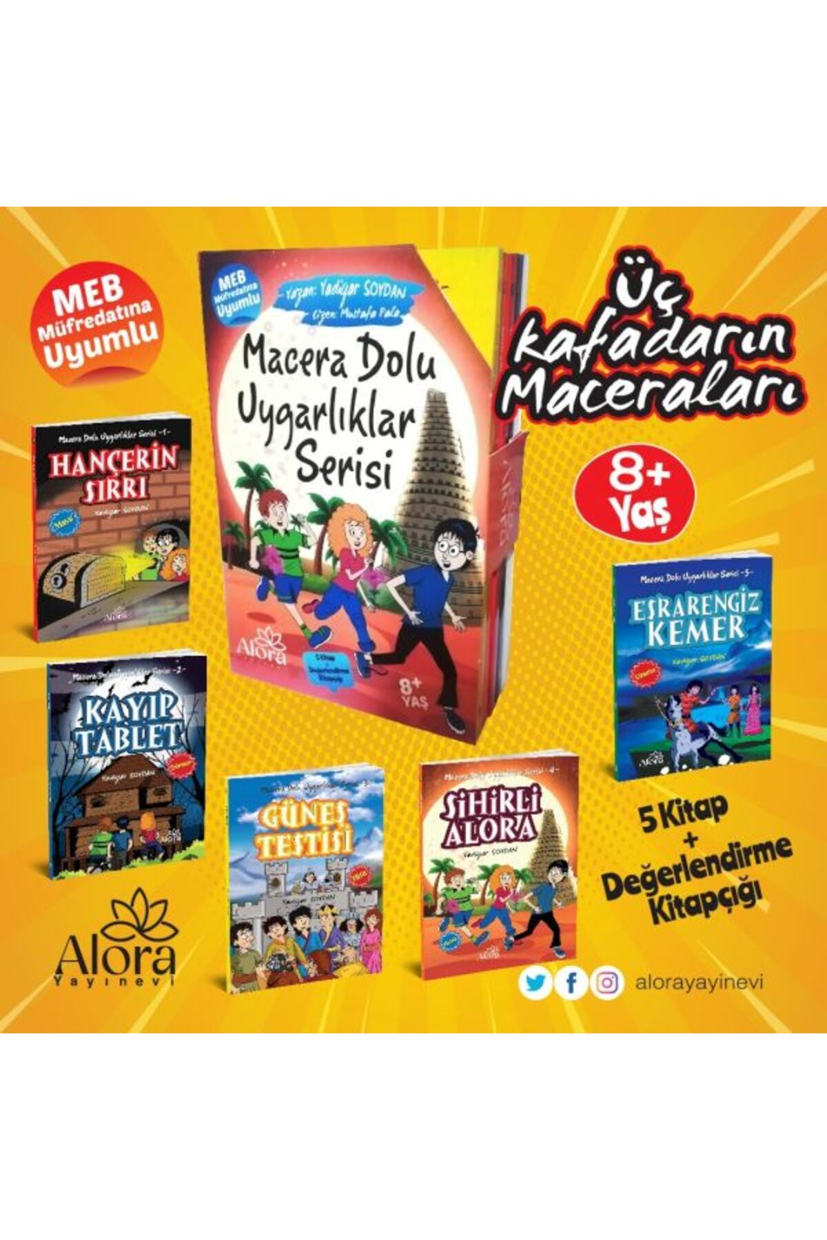 Alora Yayınevi Macera Dolu Uygarlıklar (5 Kitap)