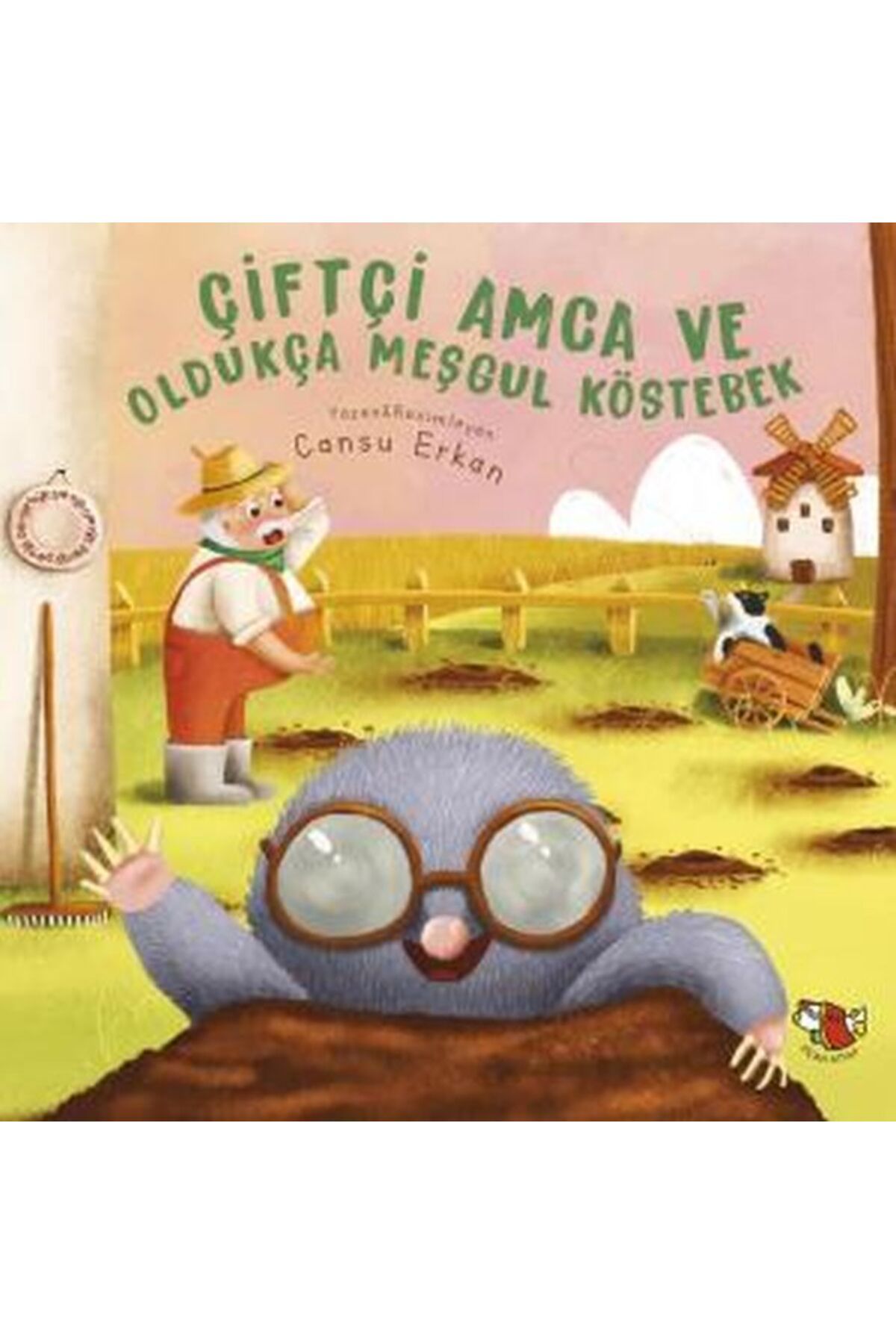 Uçan Kitap Çiftçi Amca ve Oldukça Meşgul Köstebek